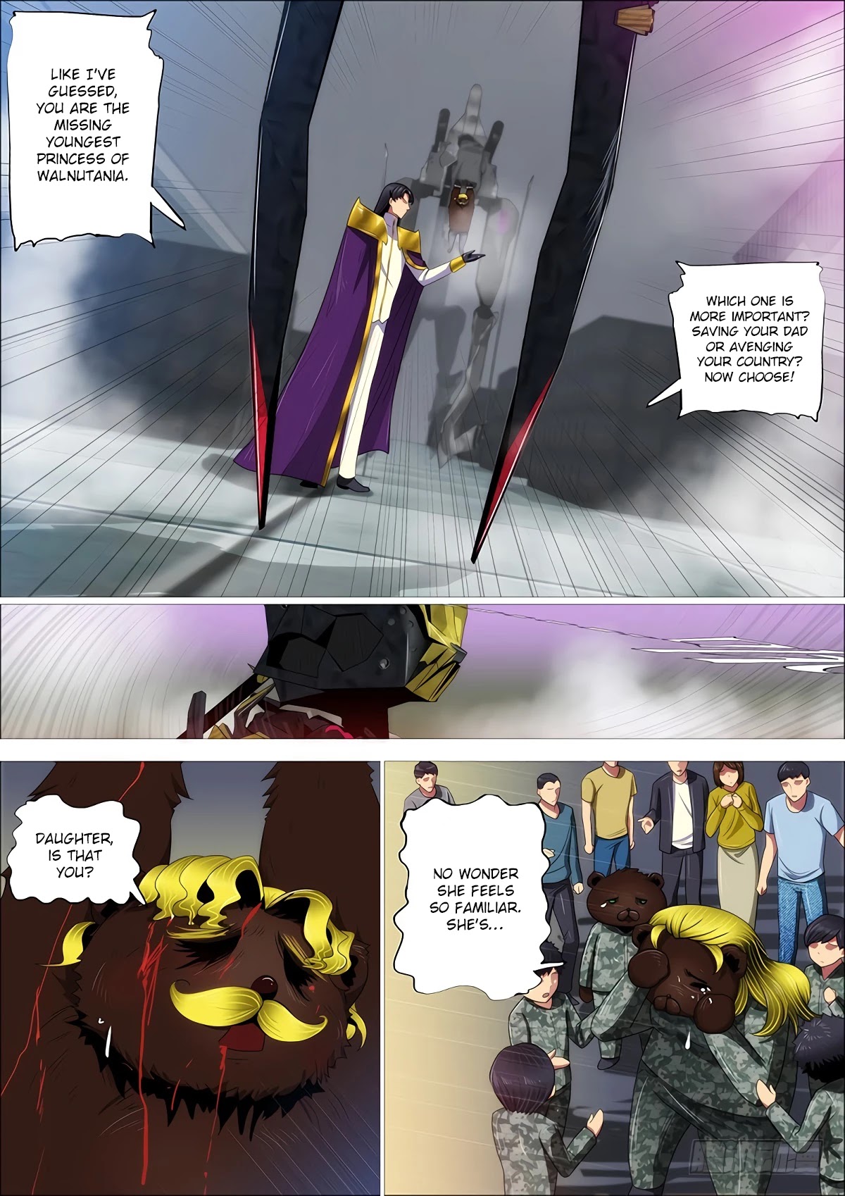 Iron Ladies Chapter 335 page 14 - Chapter 335: Escaping?
