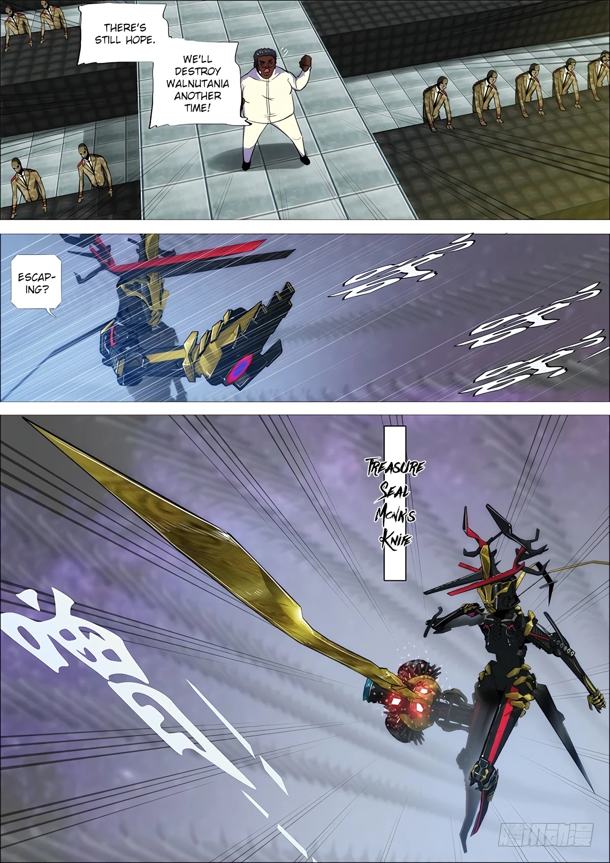 Iron Ladies Chapter 335 page 3 - Chapter 335: Escaping?