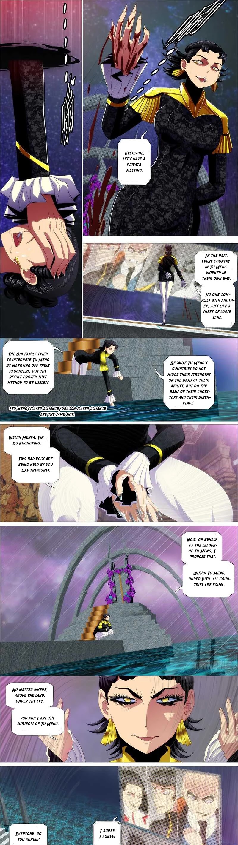 Iron Ladies Chapter 351 page 4 - Chapter 351: Declaring war on Beiyang!