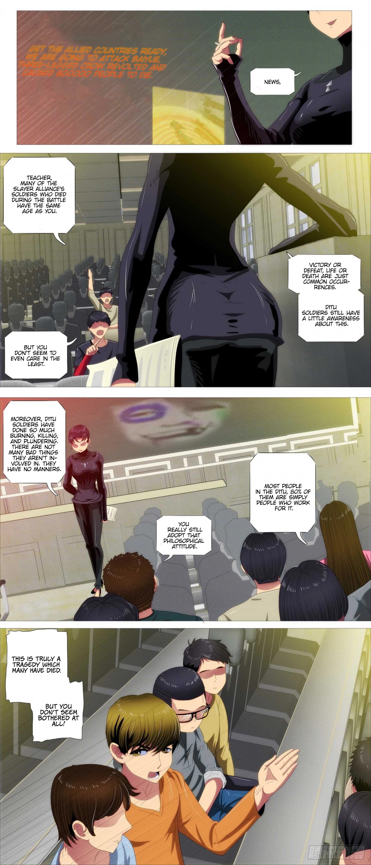 Iron Ladies Chapter 371 page 13 - Chapter 371: God is dead but I'm alive