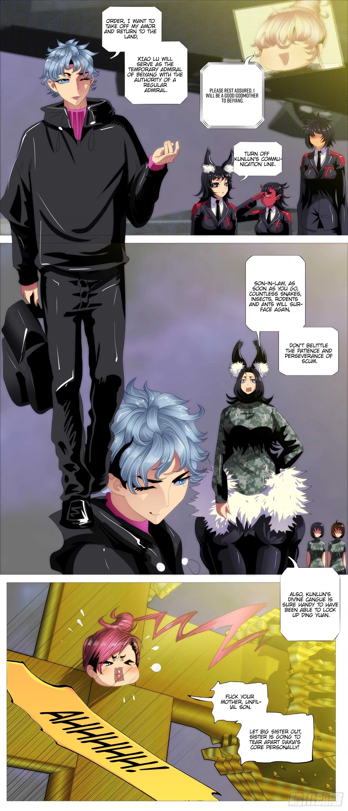 Iron Ladies Chapter 372 page 10 - Chapter 372: I am fine