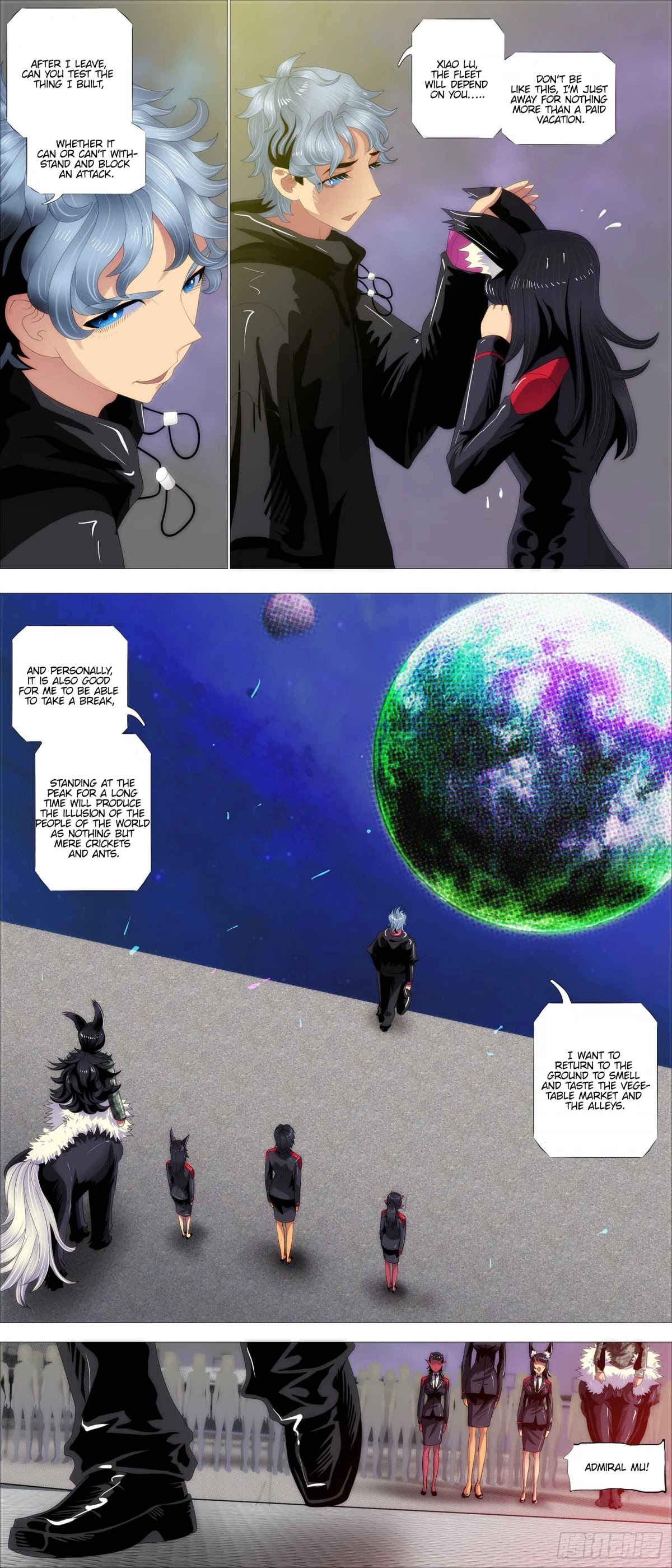 Iron Ladies Chapter 372 page 11 - Chapter 372: I am fine