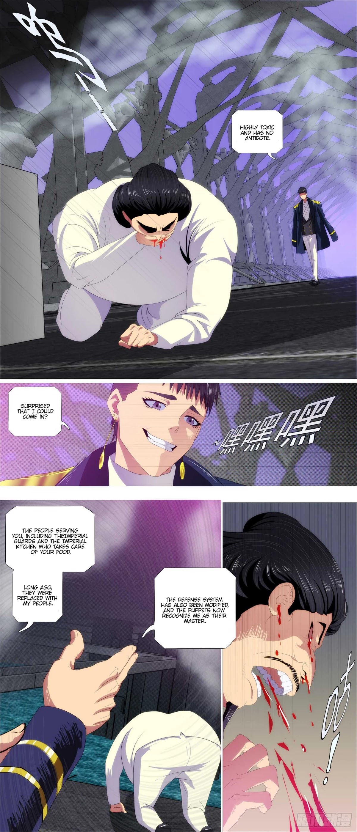Iron Ladies Chapter 373 page 10 - Chapter 373: God-father resigns and smiles