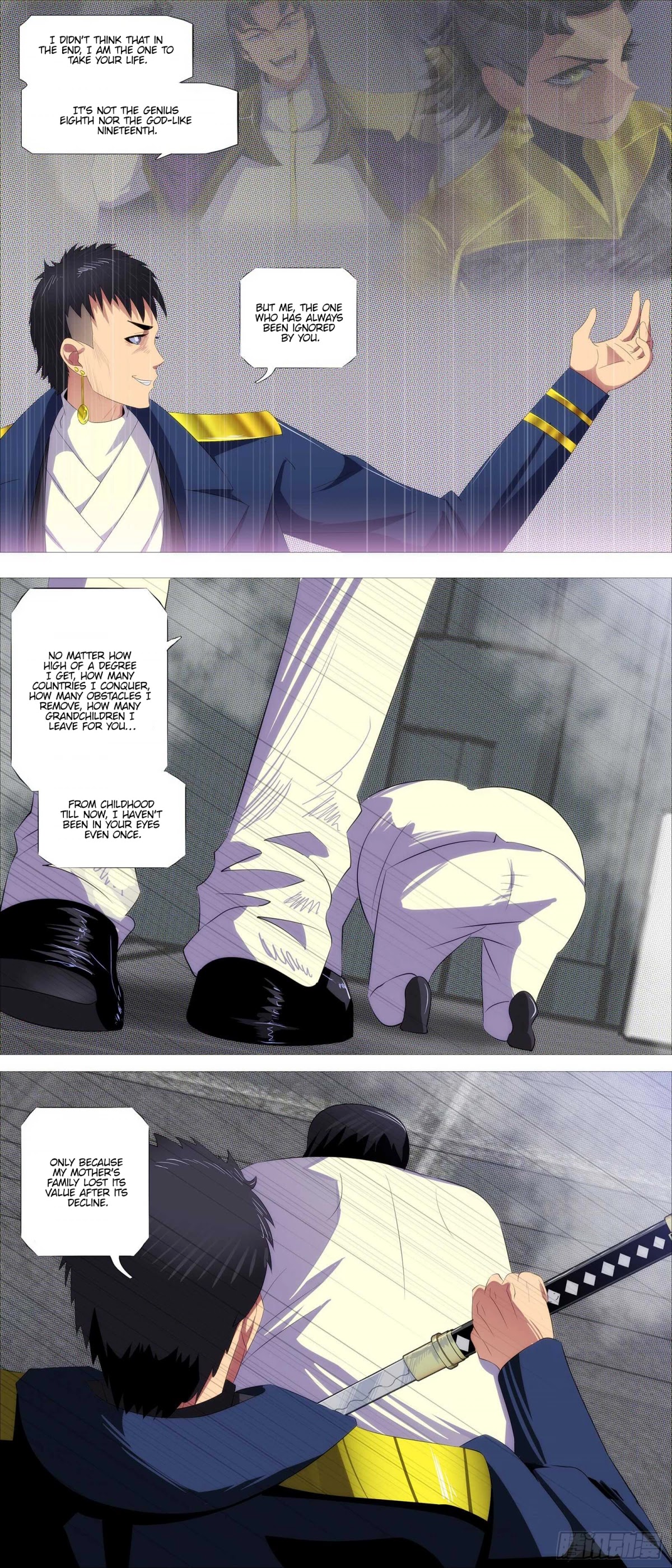Iron Ladies Chapter 373 page 11 - Chapter 373: God-father resigns and smiles
