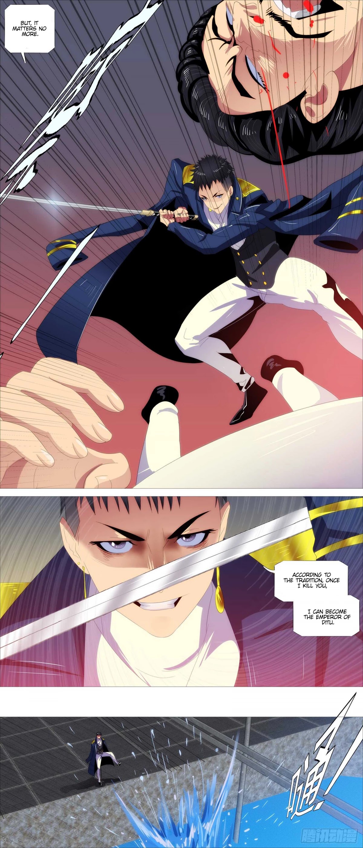 Iron Ladies Chapter 373 page 12 - Chapter 373: God-father resigns and smiles