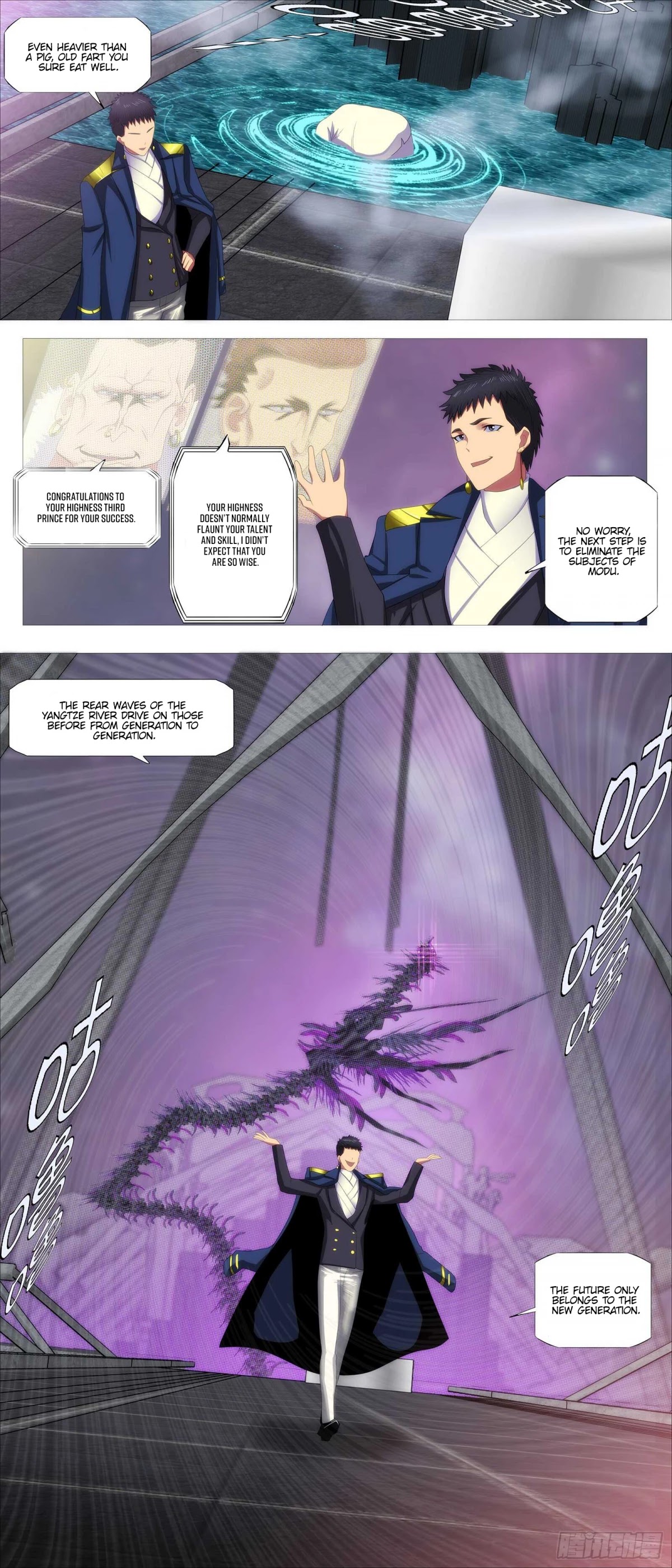 Iron Ladies Chapter 373 page 13 - Chapter 373: God-father resigns and smiles