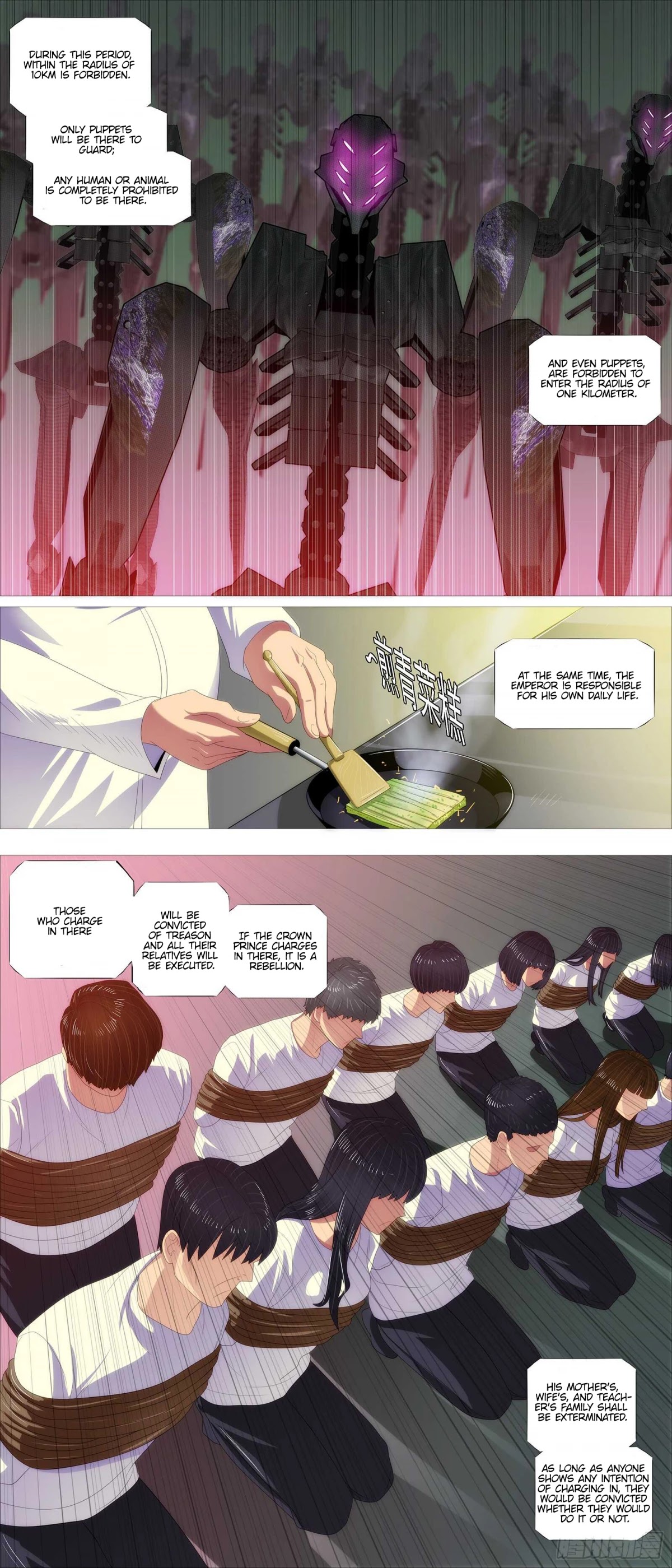 Iron Ladies Chapter 373 page 3 - Chapter 373: God-father resigns and smiles