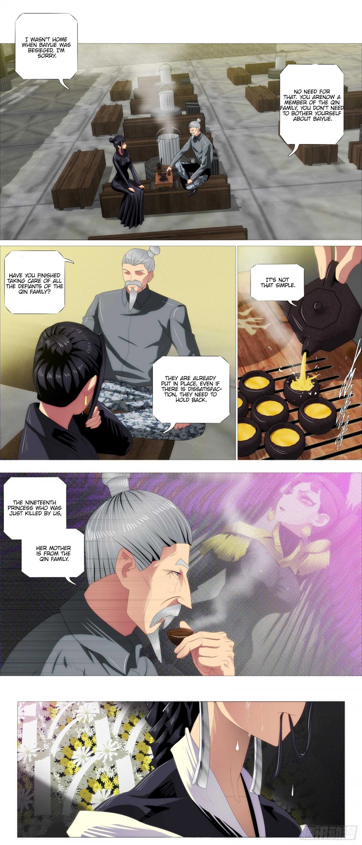 Iron Ladies Chapter 373 page 5 - Chapter 373: God-father resigns and smiles