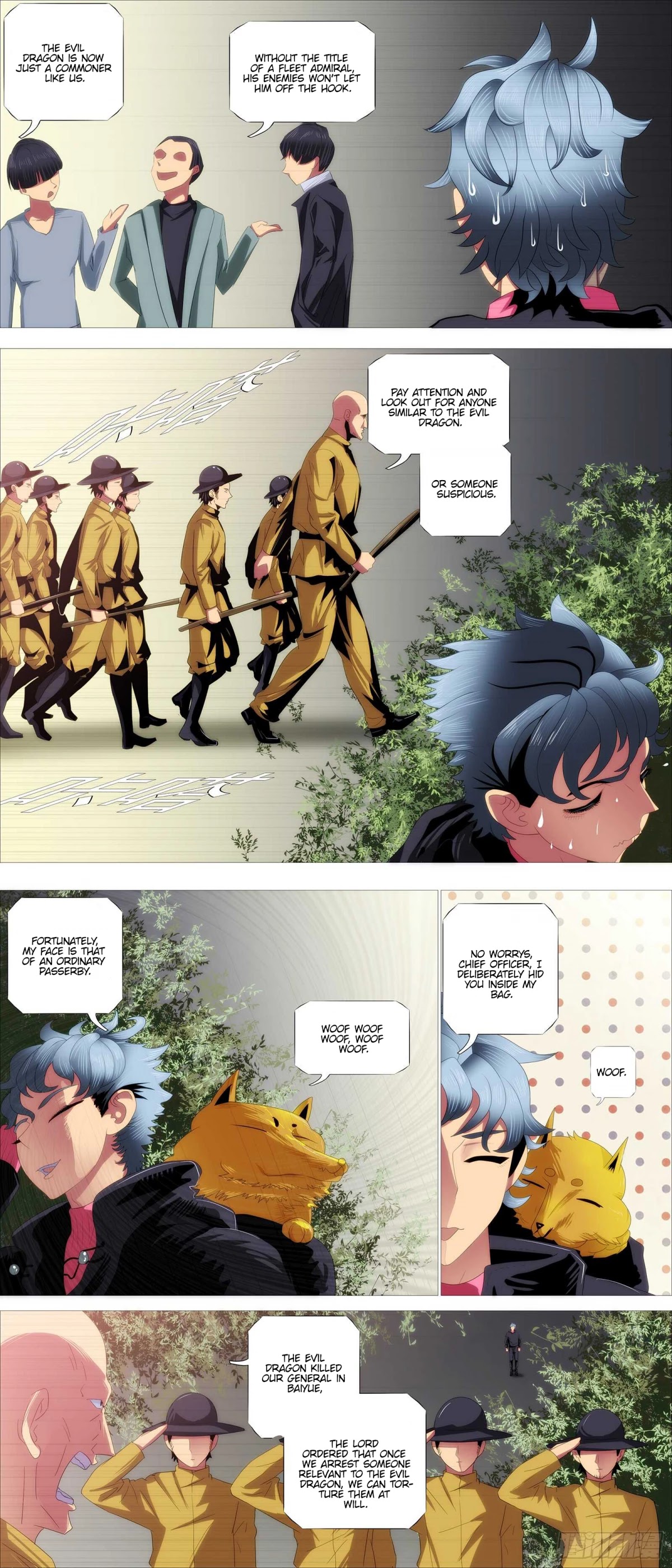 Iron Ladies Chapter 373 page 7 - Chapter 373: God-father resigns and smiles