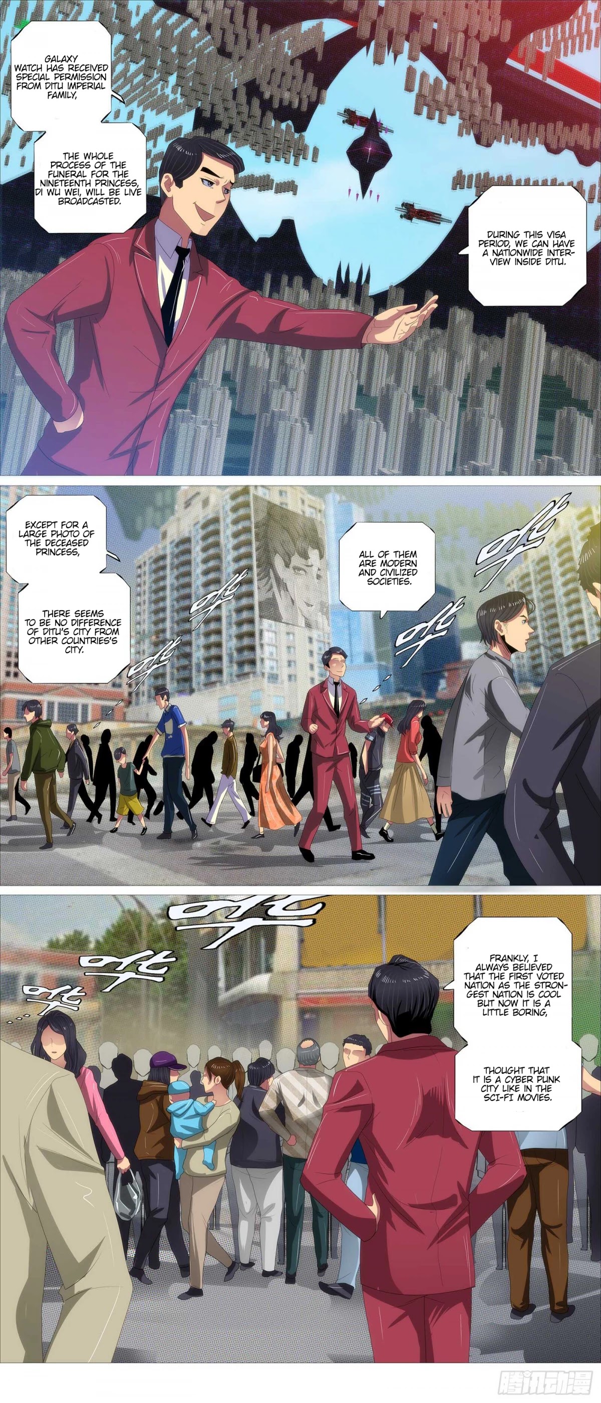 Iron Ladies Chapter 375 page 11 - Chapter 375: Civilized Evil Dragon