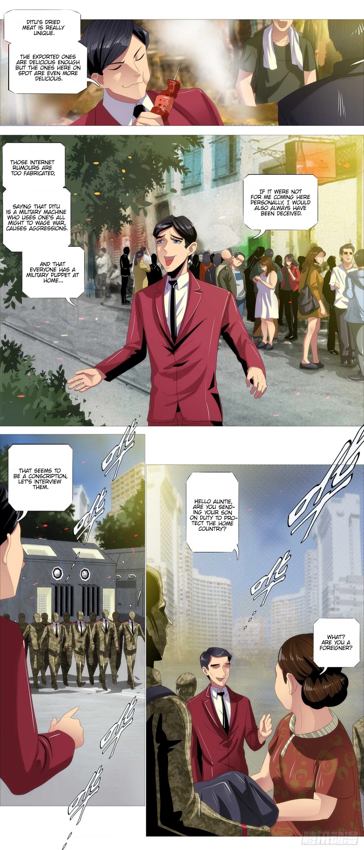 Iron Ladies Chapter 375 page 12 - Chapter 375: Civilized Evil Dragon