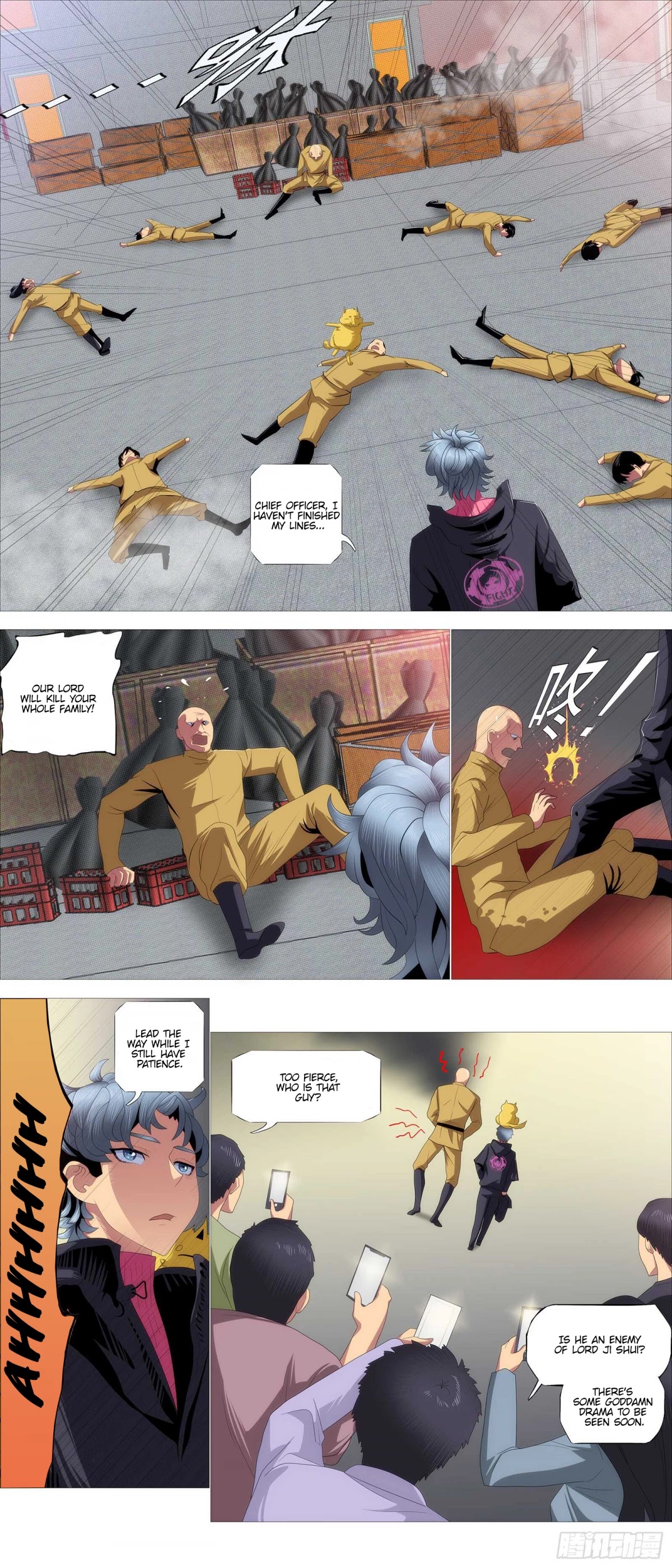 Iron Ladies Chapter 375 page 3 - Chapter 375: Civilized Evil Dragon