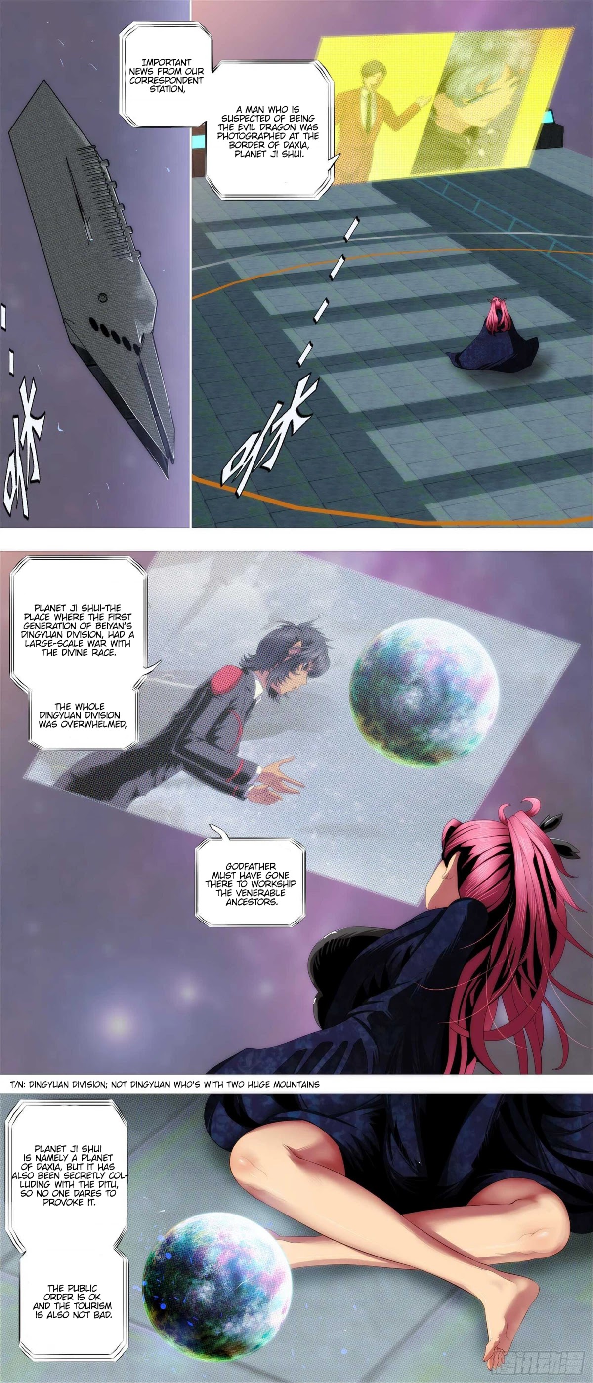 Iron Ladies Chapter 375 page 4 - Chapter 375: Civilized Evil Dragon