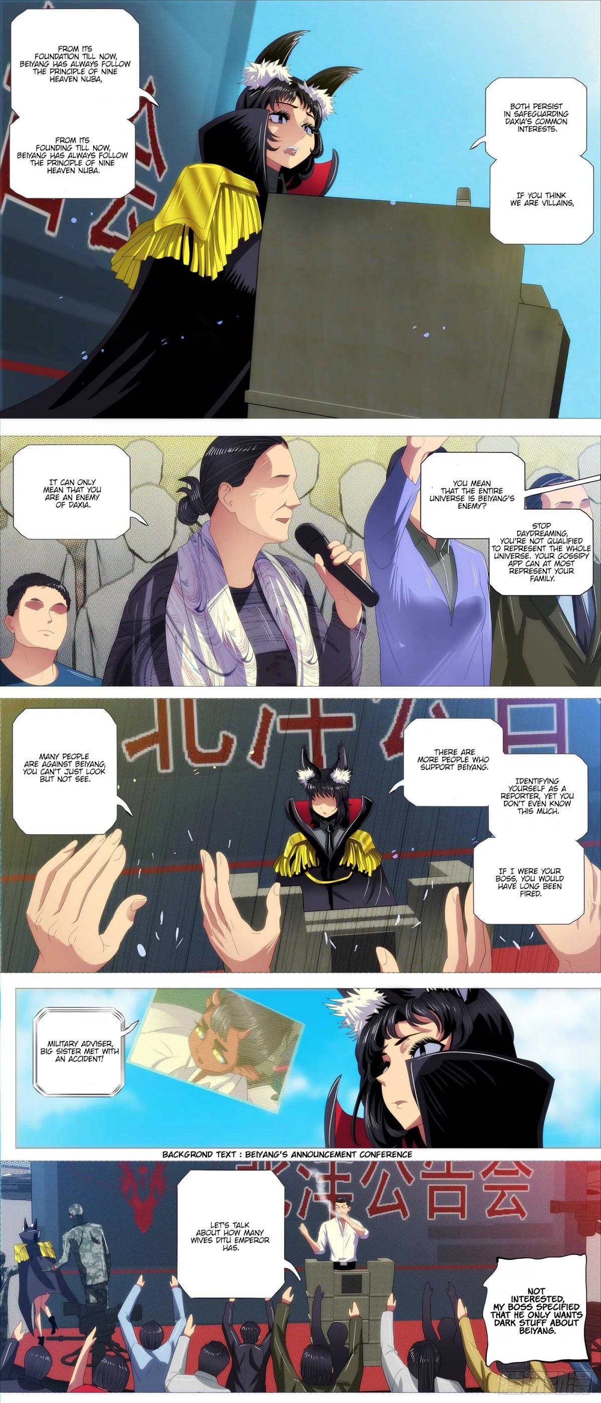 Iron Ladies Chapter 377 page 11 - Chapter 377: Lengthy Ribbon of Weaved Red Silk Thread