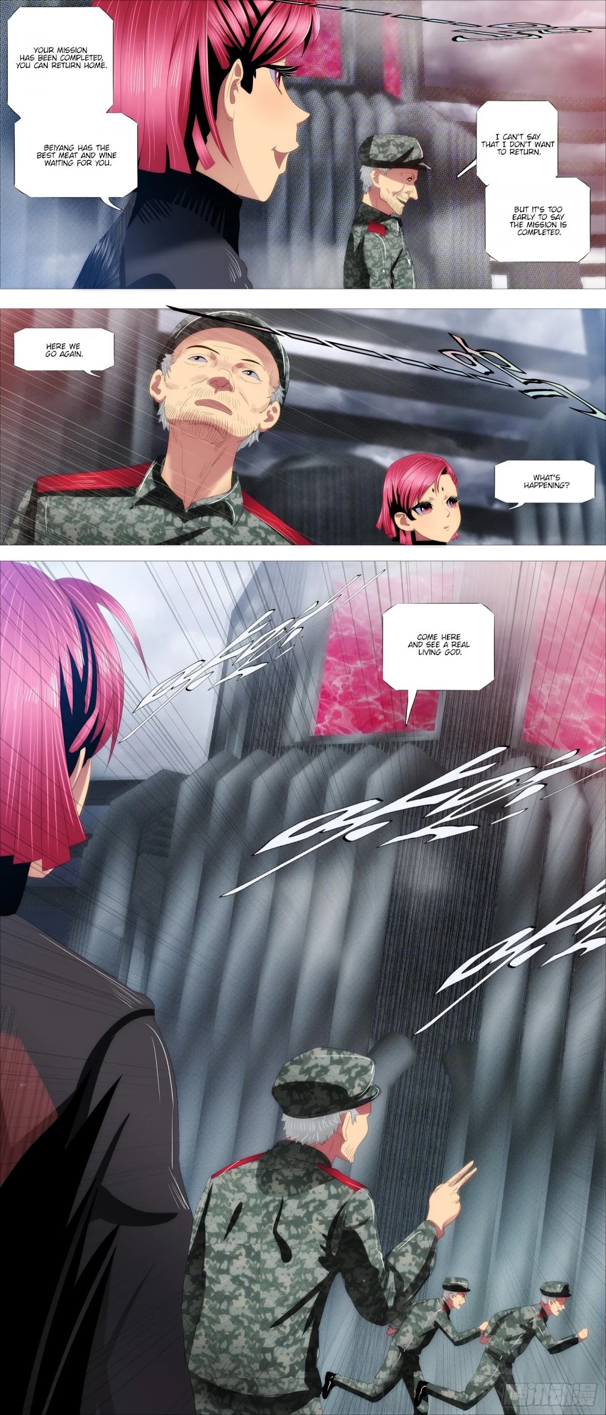 Iron Ladies Chapter 384 page 12 - Chapter 384: A faraway isolated city