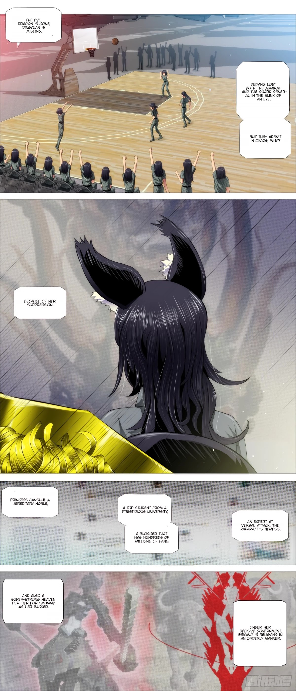 Iron Ladies Chapter 385 page 10 - Chapter 385: Greedy and Cruel