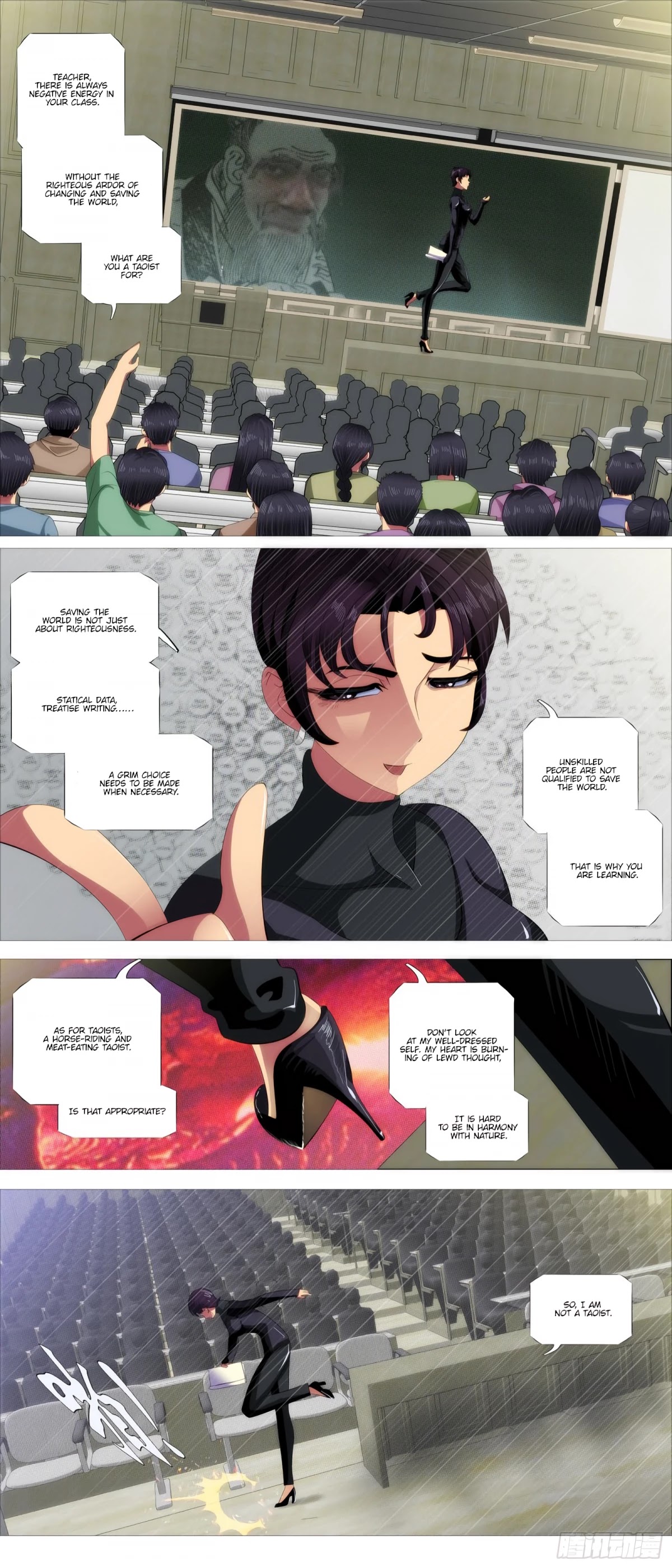 Iron Ladies Chapter 385 page 4 - Chapter 385: Greedy and Cruel