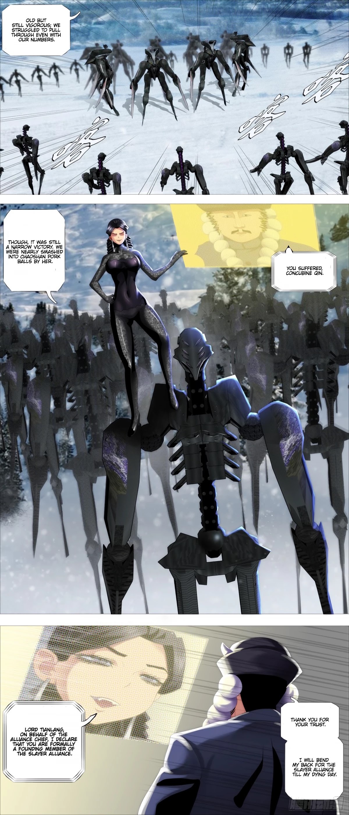 Iron Ladies Chapter 389 page 12 - Chapter 389: Surrender with courtesy