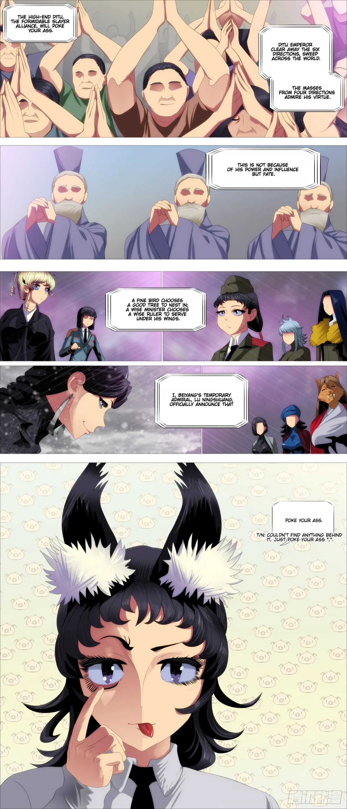 Iron Ladies Chapter 391 page 12 - Chapter 391: Declaration of Surrender