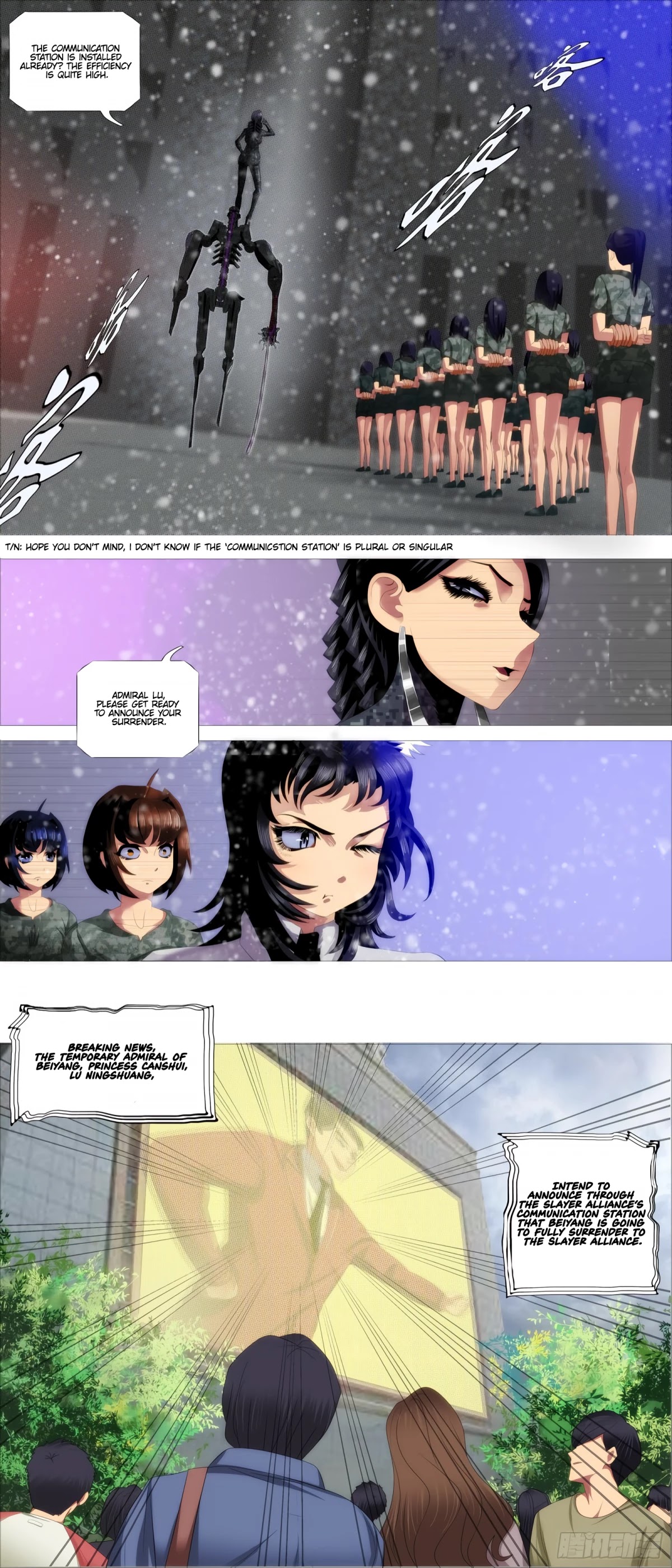 Iron Ladies Chapter 391 page 7 - Chapter 391: Declaration of Surrender