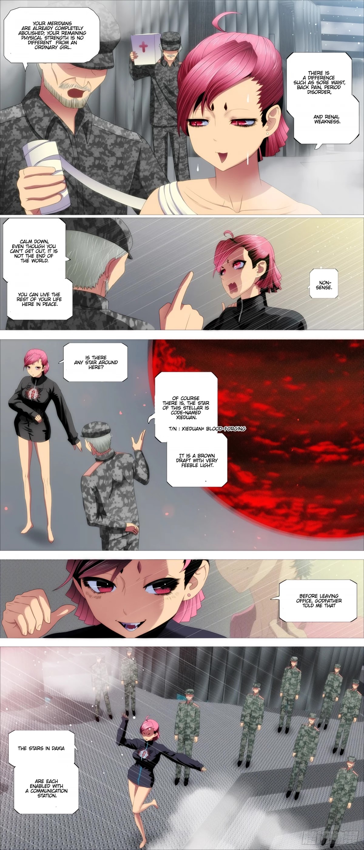 Iron Ladies Chapter 396 page 12 - Chapter 396: Online painting tutorial