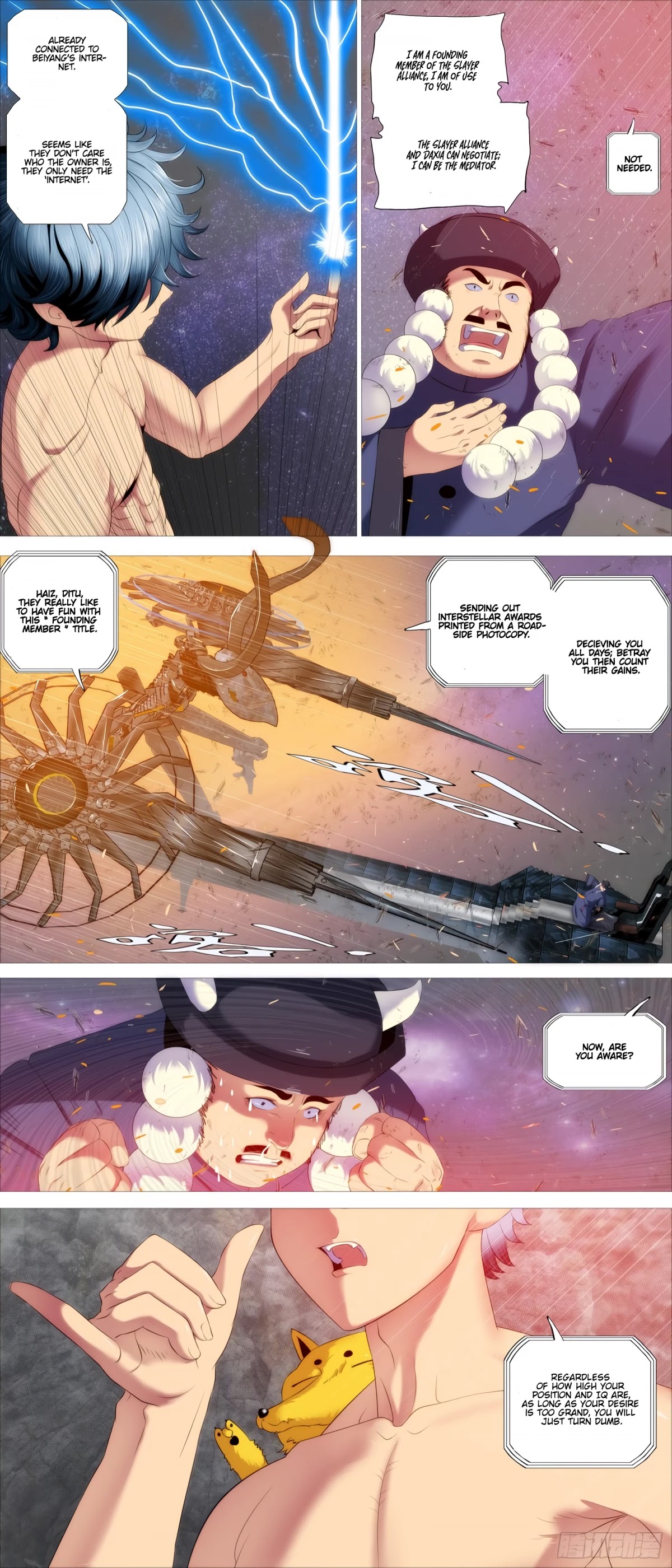 Iron Ladies Chapter 396 page 3 - Chapter 396: Online painting tutorial