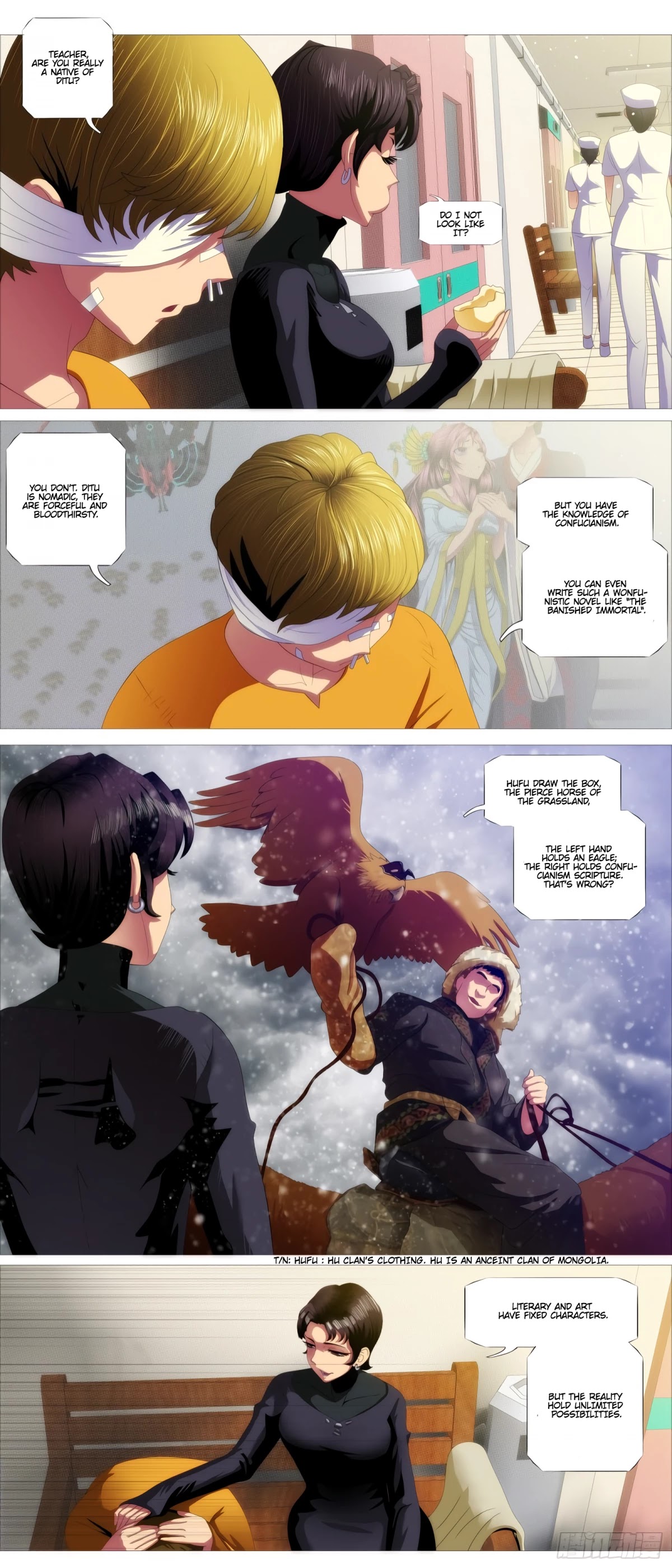 Iron Ladies Chapter 396 page 9 - Chapter 396: Online painting tutorial
