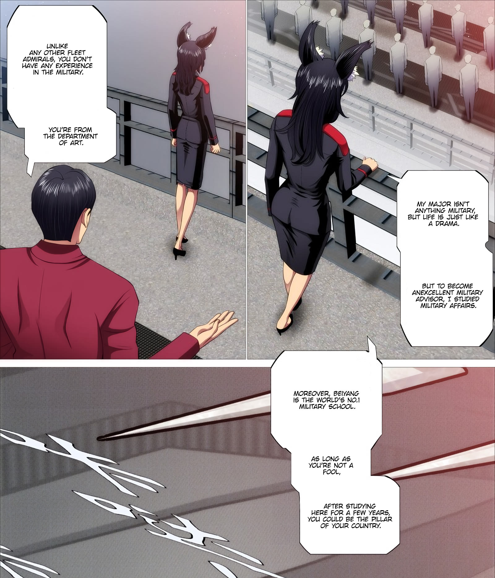 Iron Ladies Chapter 401 page 10 - Chapter 401: Beiyang Academy