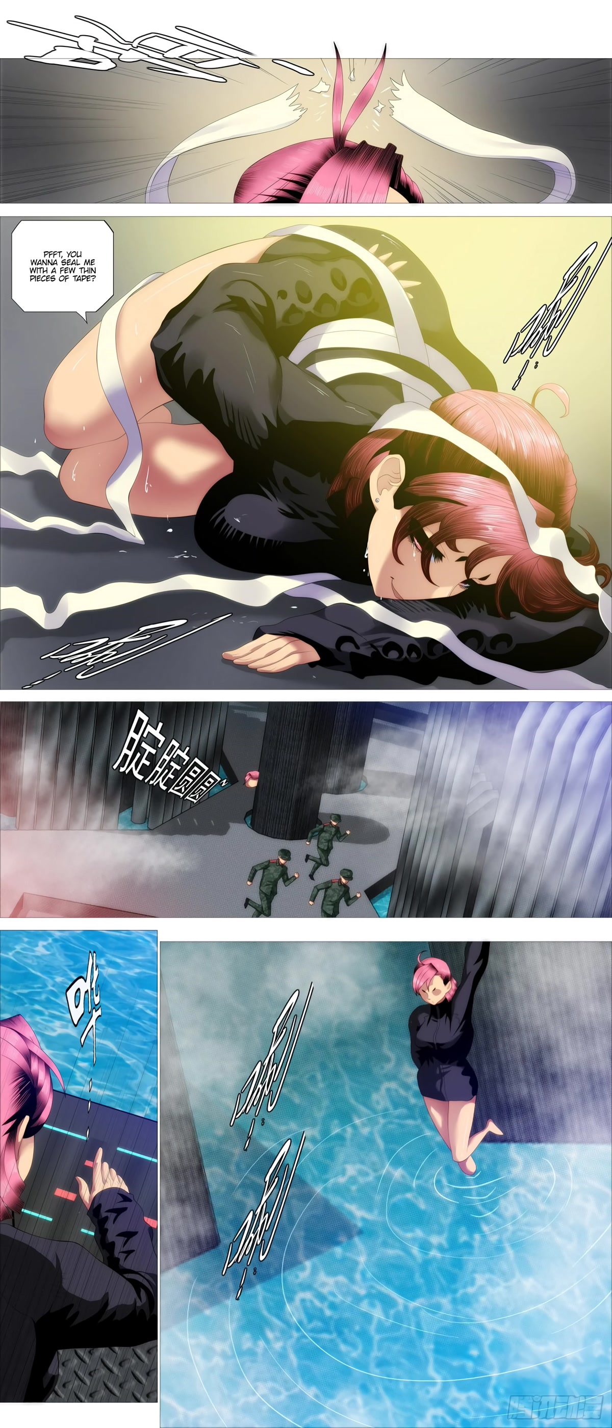 Iron Ladies Chapter 403 page 12 - Chapter 403: wolf in front, tiger behind