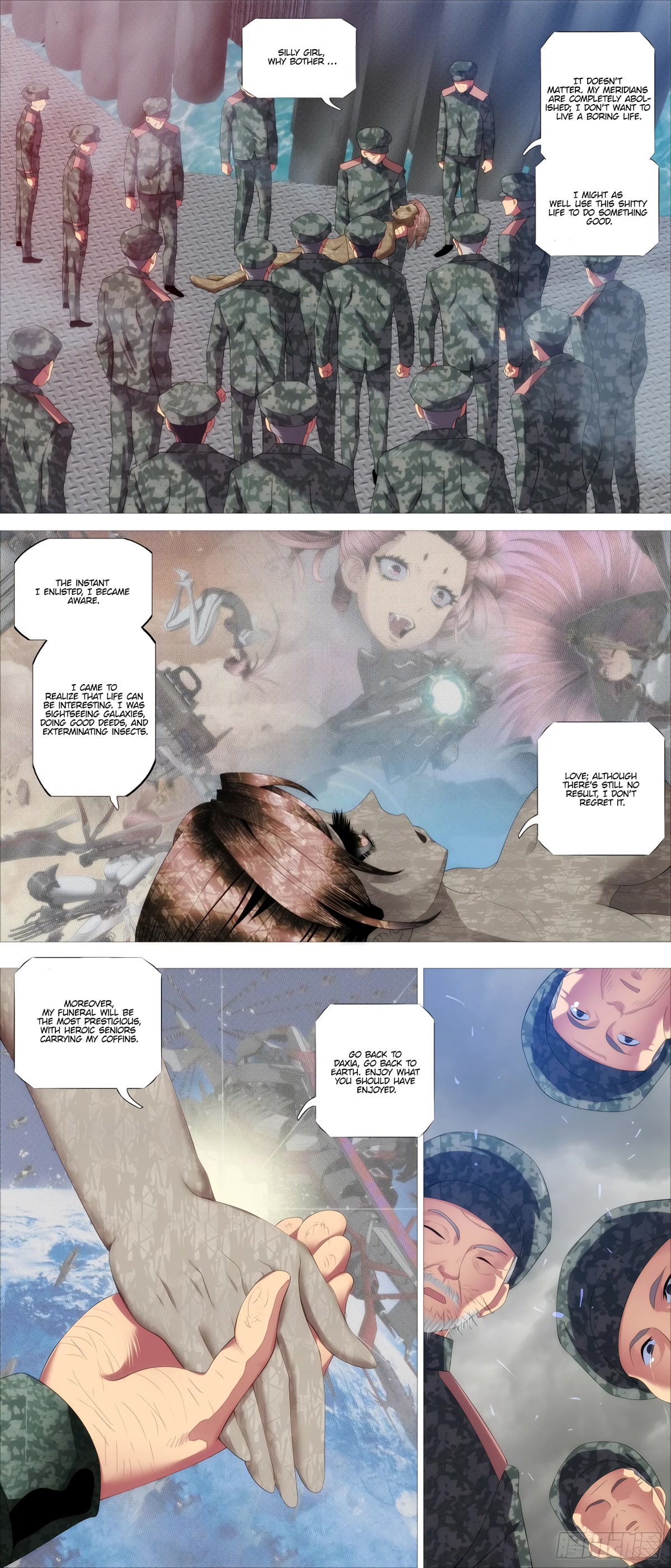 Iron Ladies Chapter 404 page 11 - Chapter 404: the immortals of the past have gone by their crane-horse