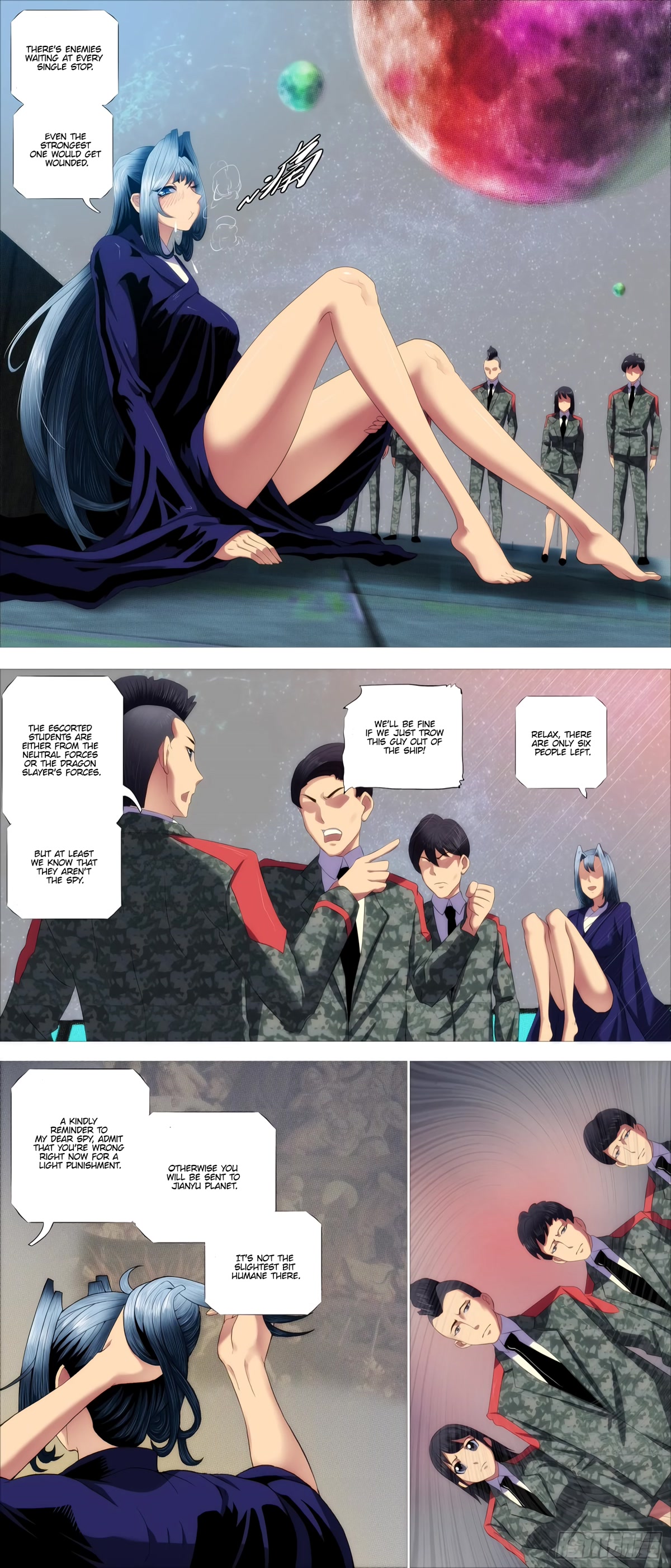 Iron Ladies Chapter 406 page 8 - Chapter 406: Yudang street’s fork goose girl