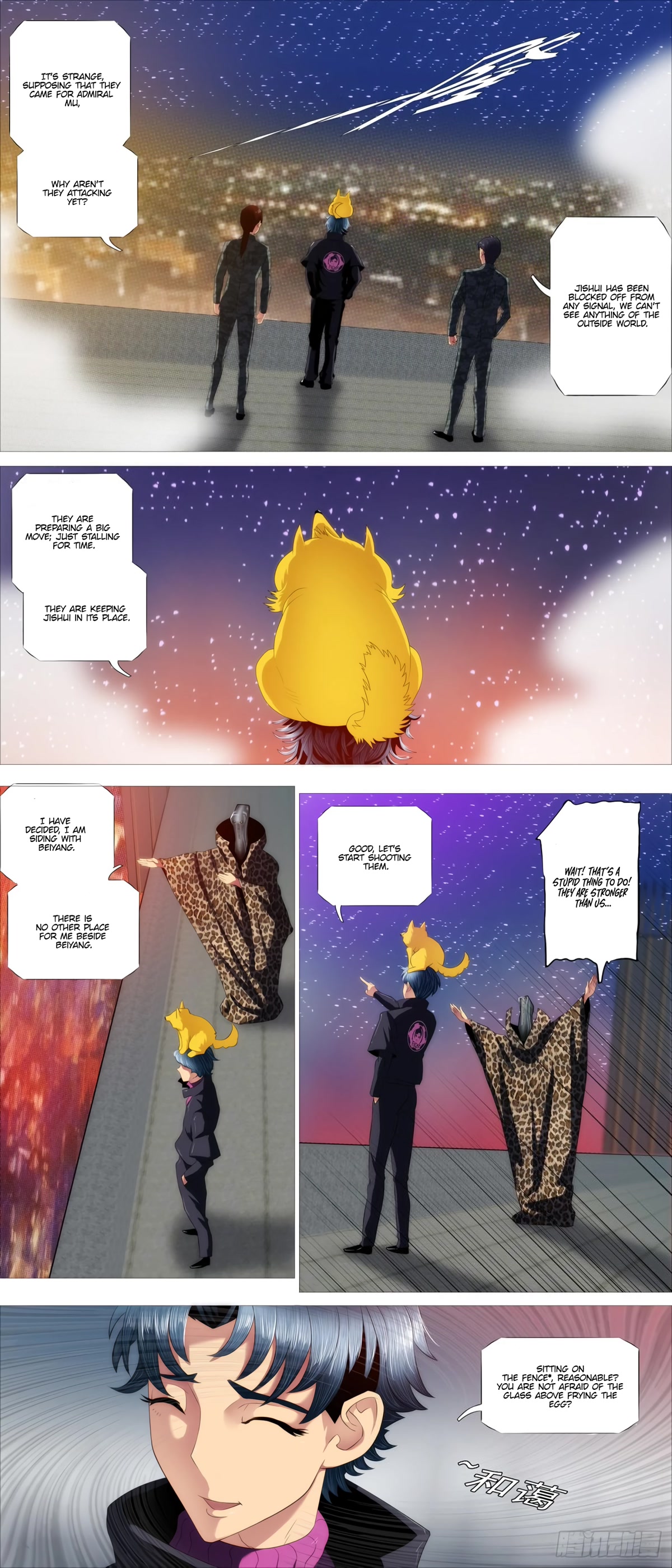 Iron Ladies Chapter 409 page 2 - Chapter 409: Just sitting on the fence