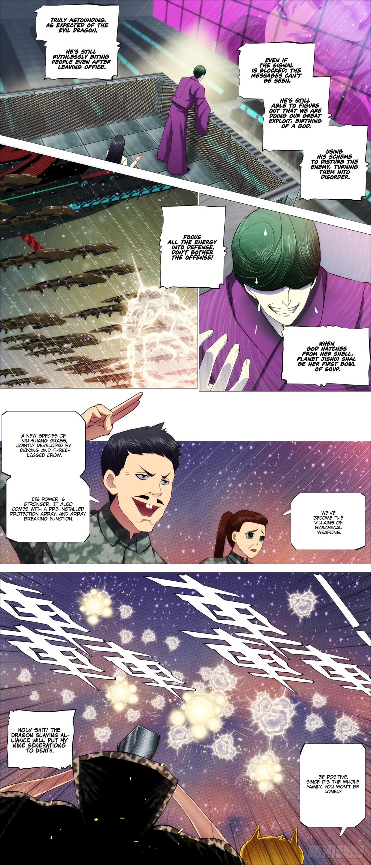 Iron Ladies Chapter 409 page 7 - Chapter 409: Just sitting on the fence