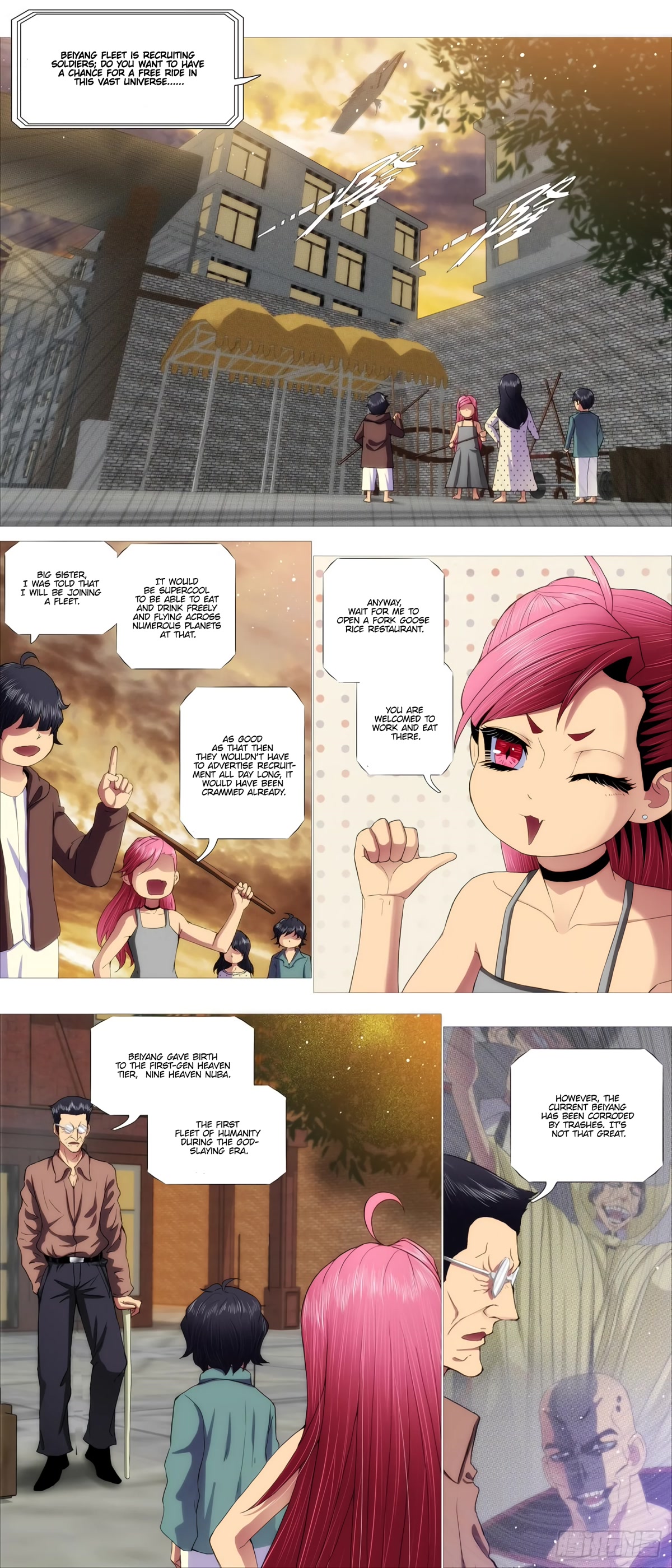 Iron Ladies Chapter 409 page 9 - Chapter 409: Just sitting on the fence
