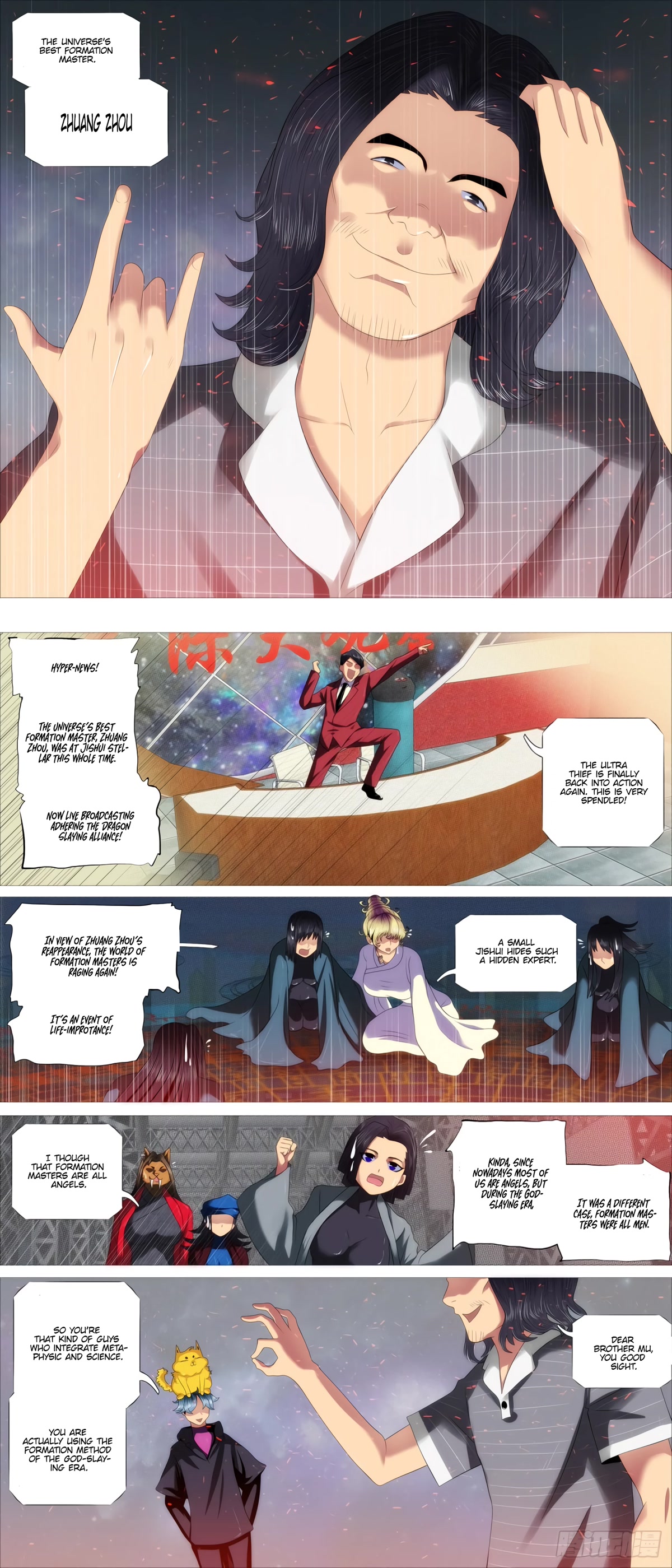 Iron Ladies Chapter 410 page 13 - Chapter 410: Best formation master