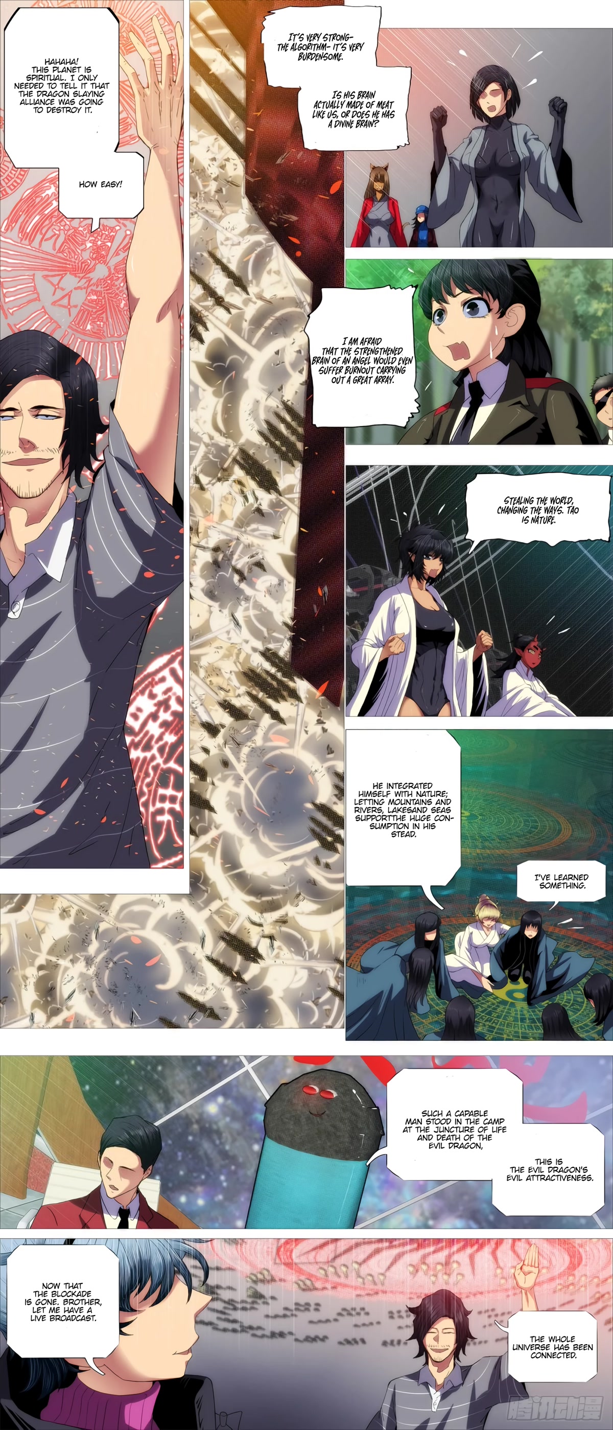 Iron Ladies Chapter 411 page 10 - Chapter 411: Dragon in the shallow