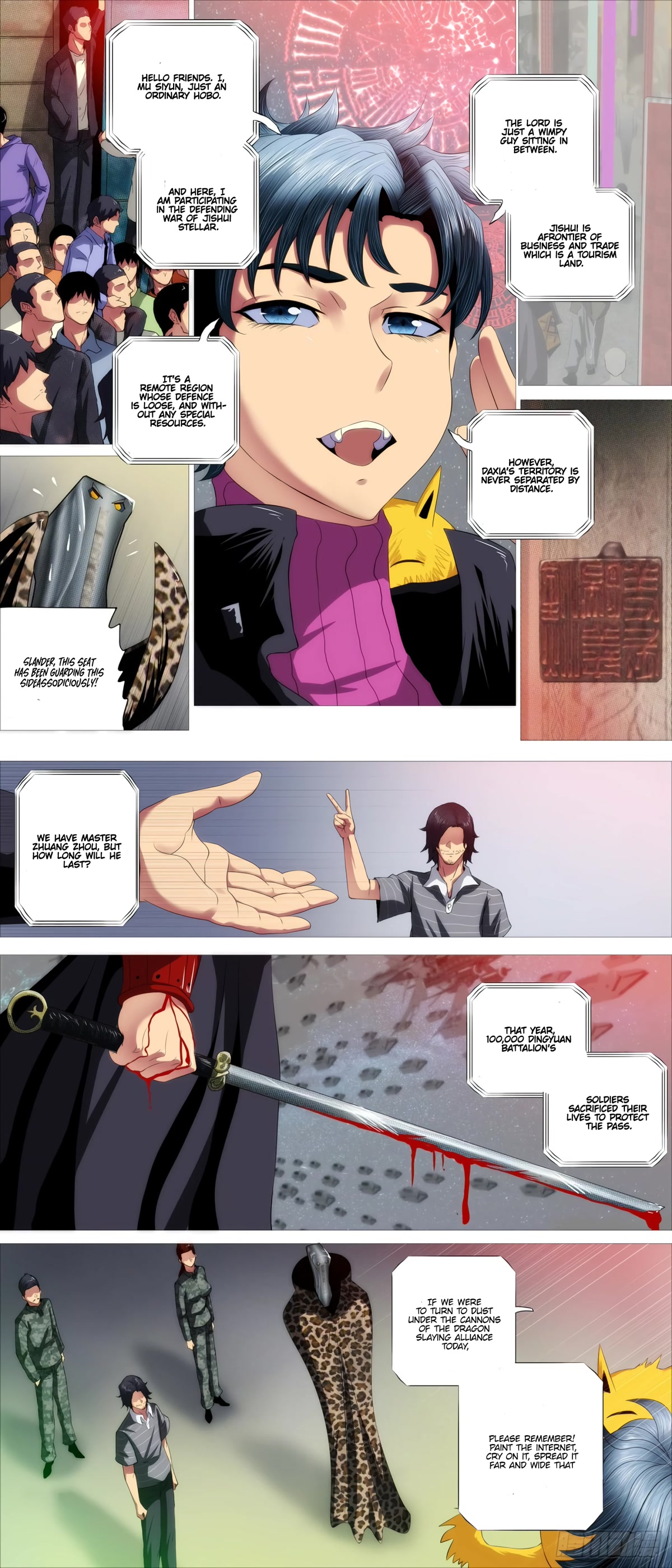 Iron Ladies Chapter 411 page 11 - Chapter 411: Dragon in the shallow
