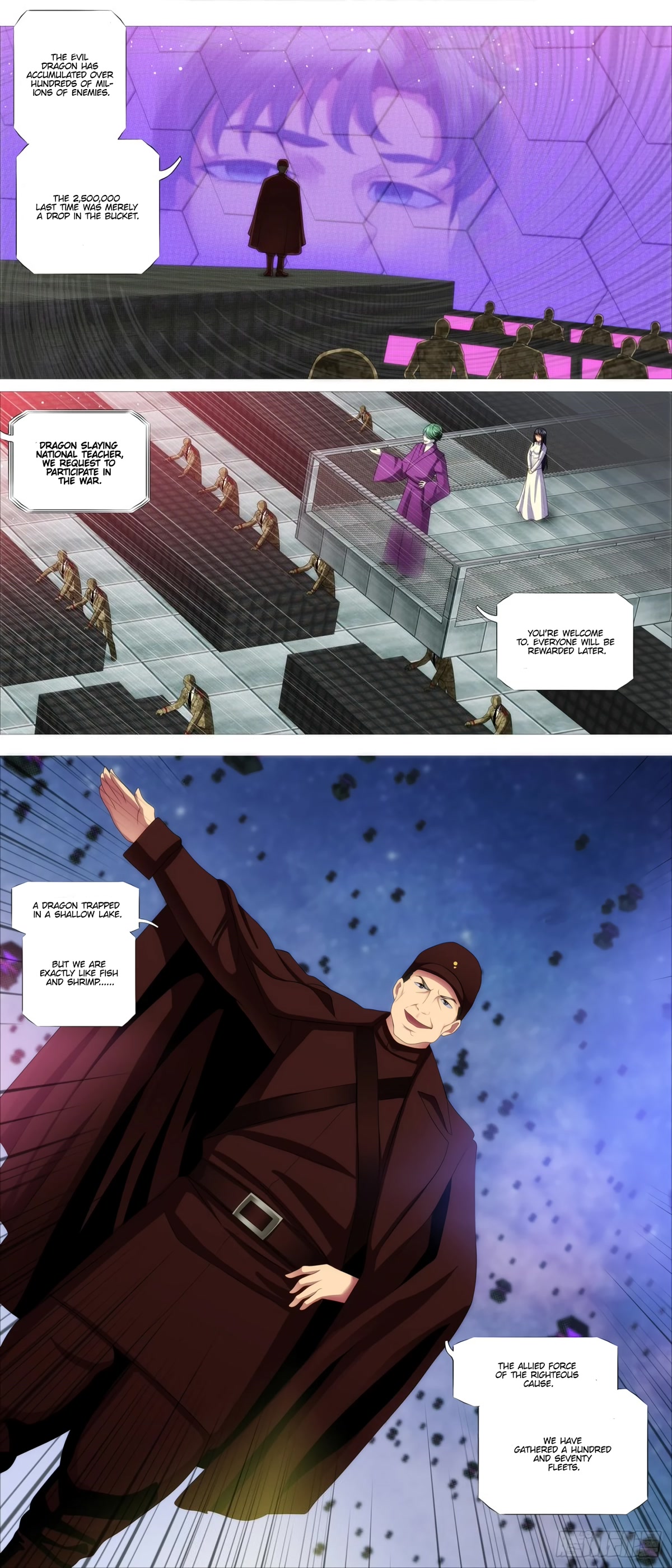Iron Ladies Chapter 411 page 13 - Chapter 411: Dragon in the shallow