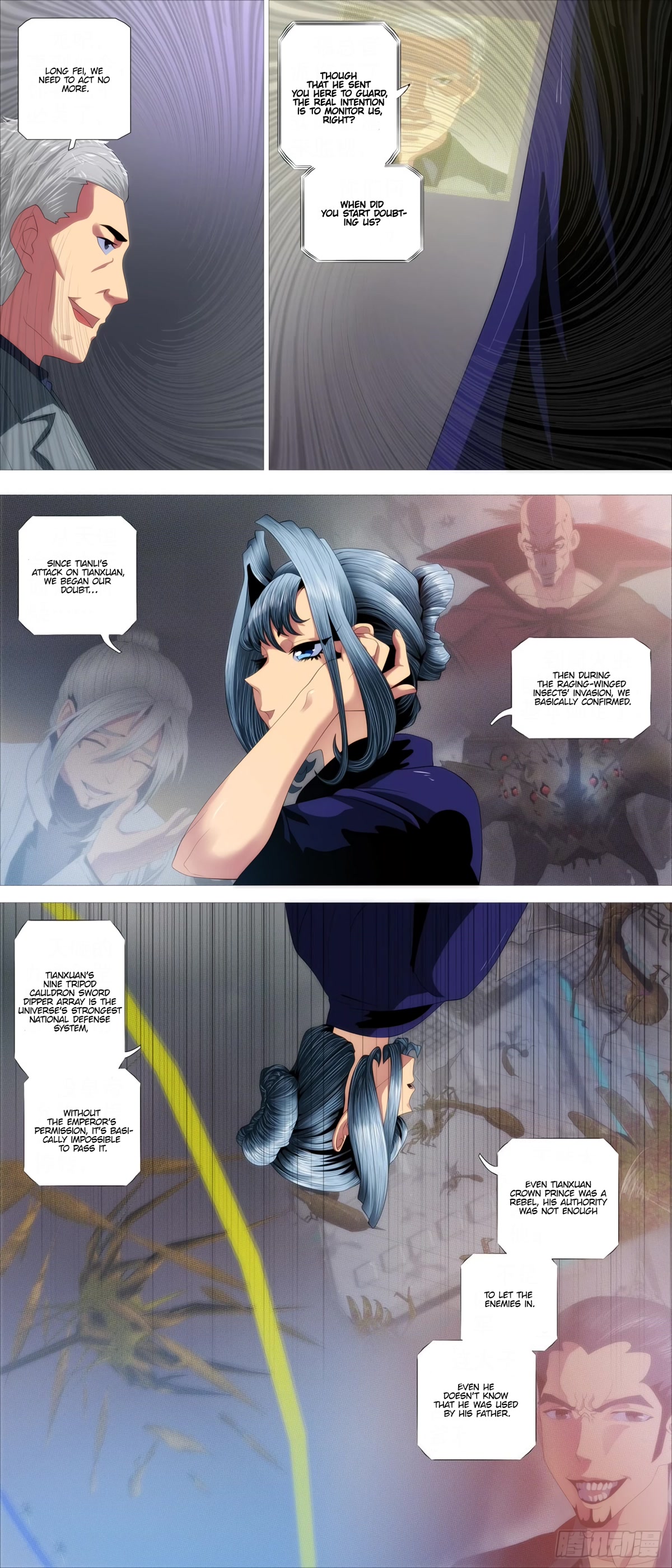 Iron Ladies Chapter 413 page 10 - Chapter 413: Dad's present to you!