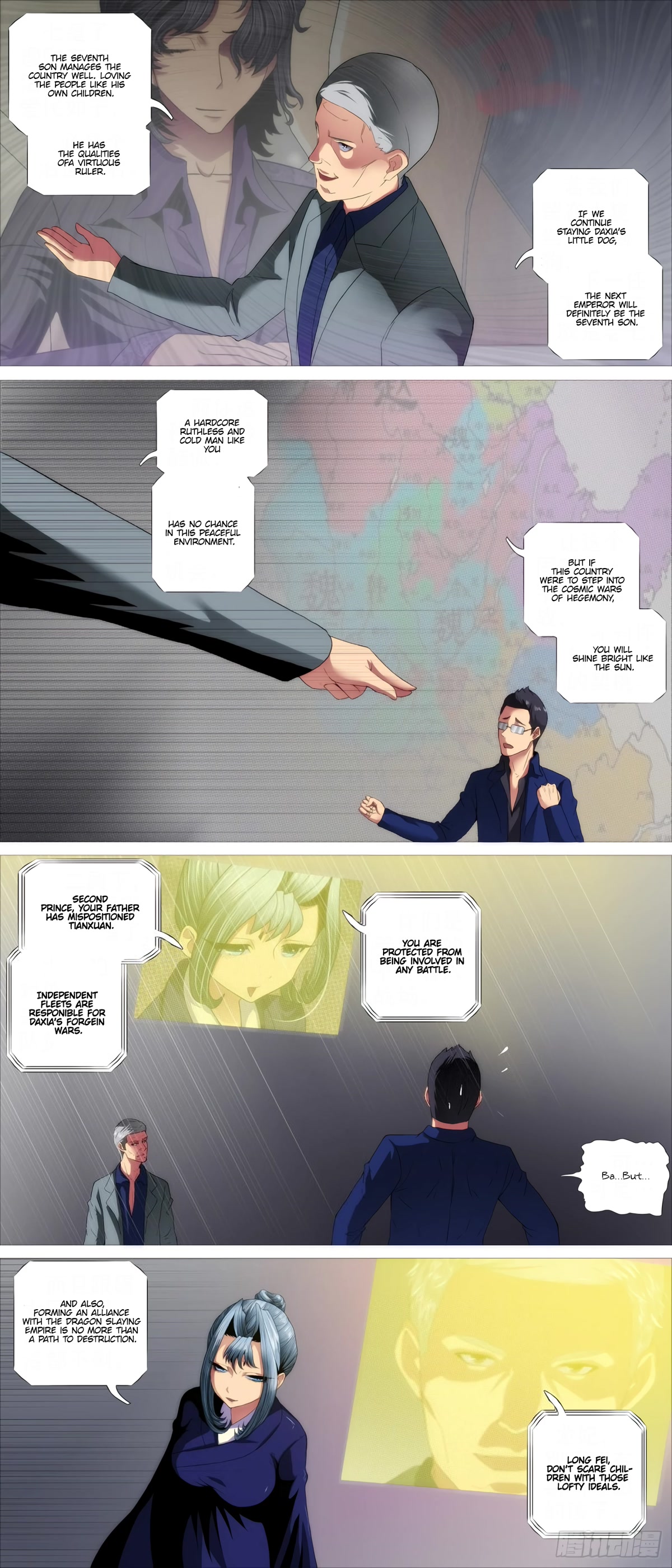 Iron Ladies Chapter 413 page 12 - Chapter 413: Dad's present to you!