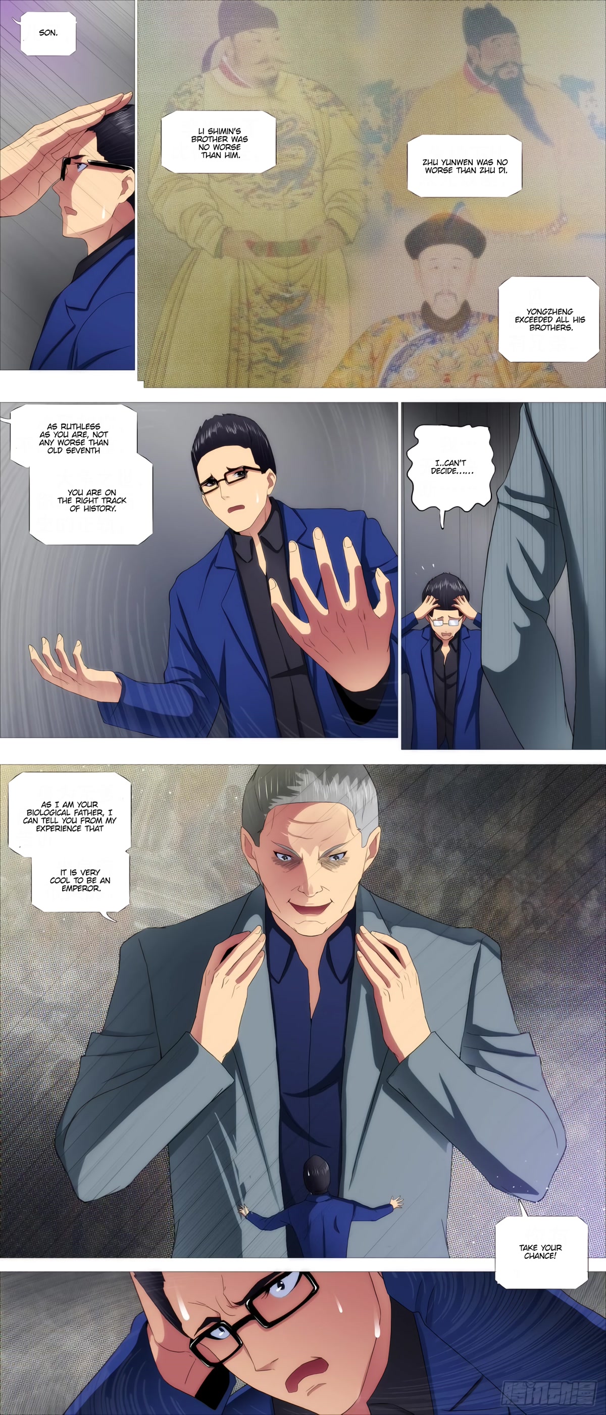Iron Ladies Chapter 413 page 13 - Chapter 413: Dad's present to you!