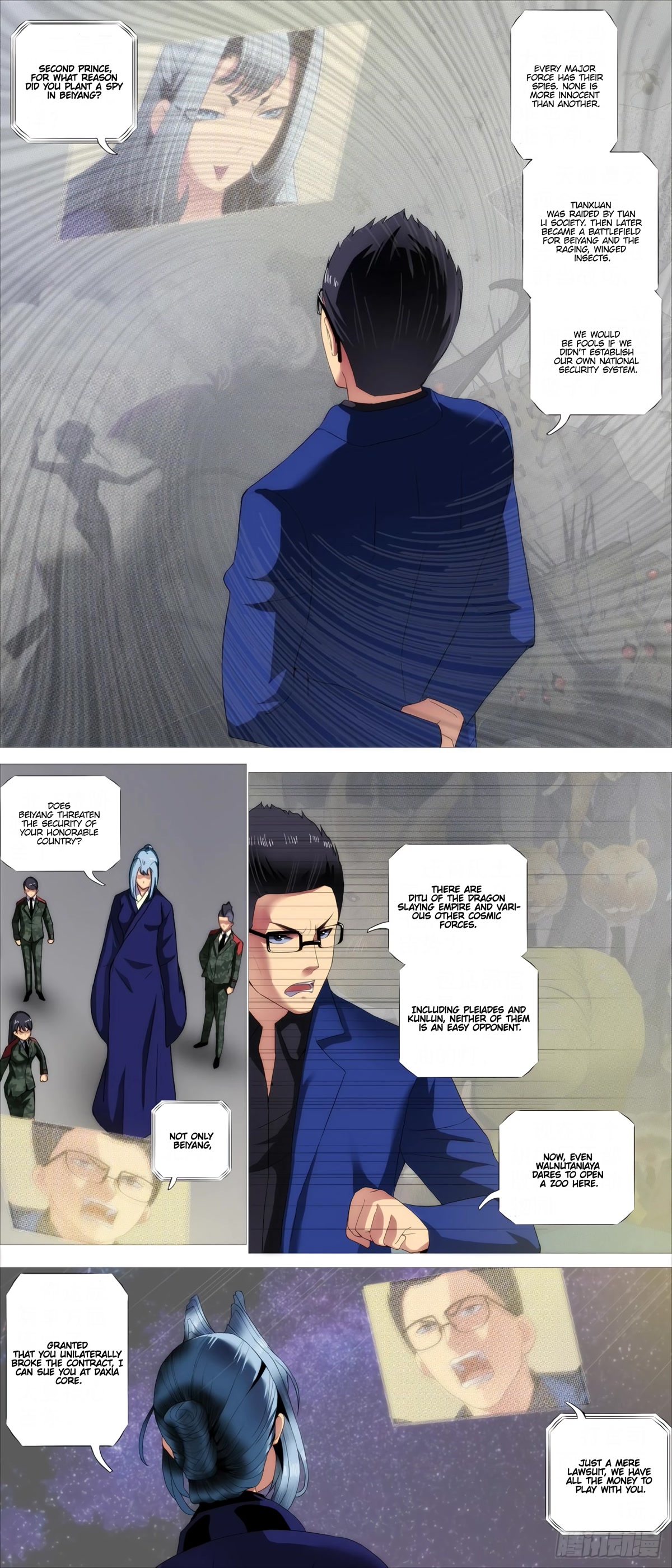 Iron Ladies Chapter 413 page 6 - Chapter 413: Dad's present to you!