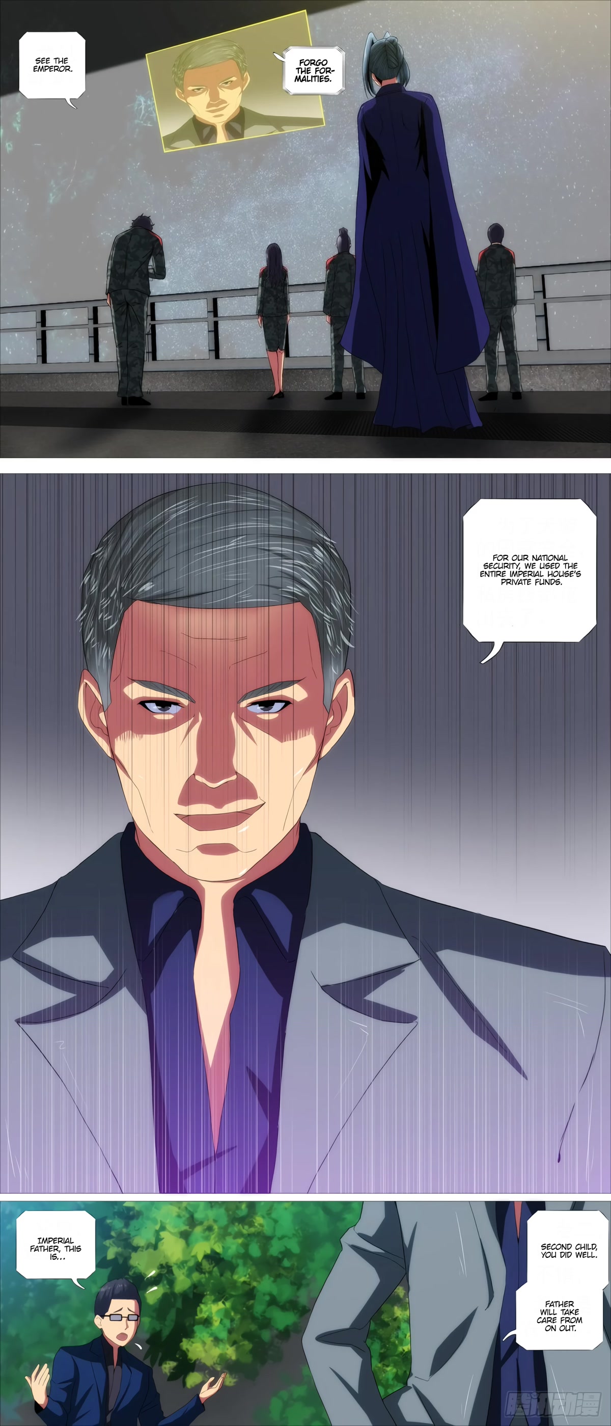 Iron Ladies Chapter 413 page 8 - Chapter 413: Dad's present to you!
