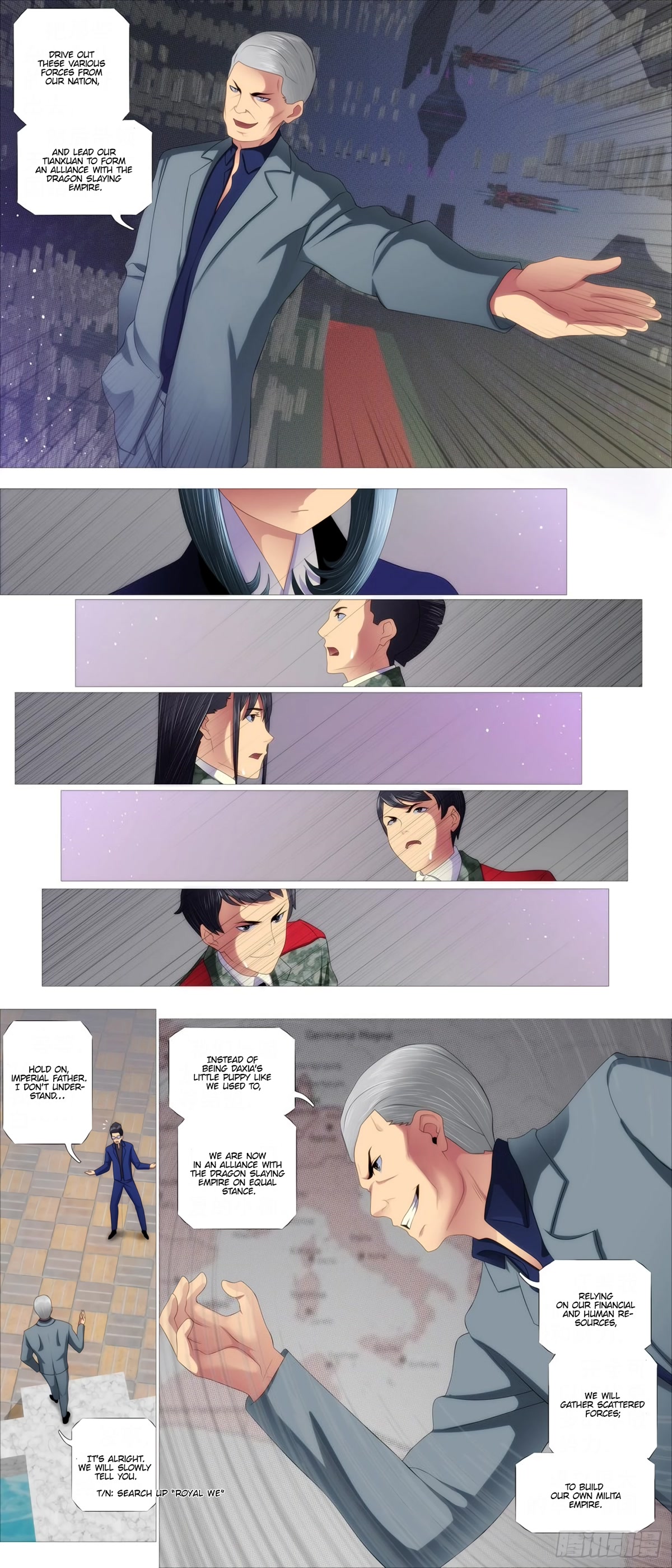 Iron Ladies Chapter 413 page 9 - Chapter 413: Dad's present to you!