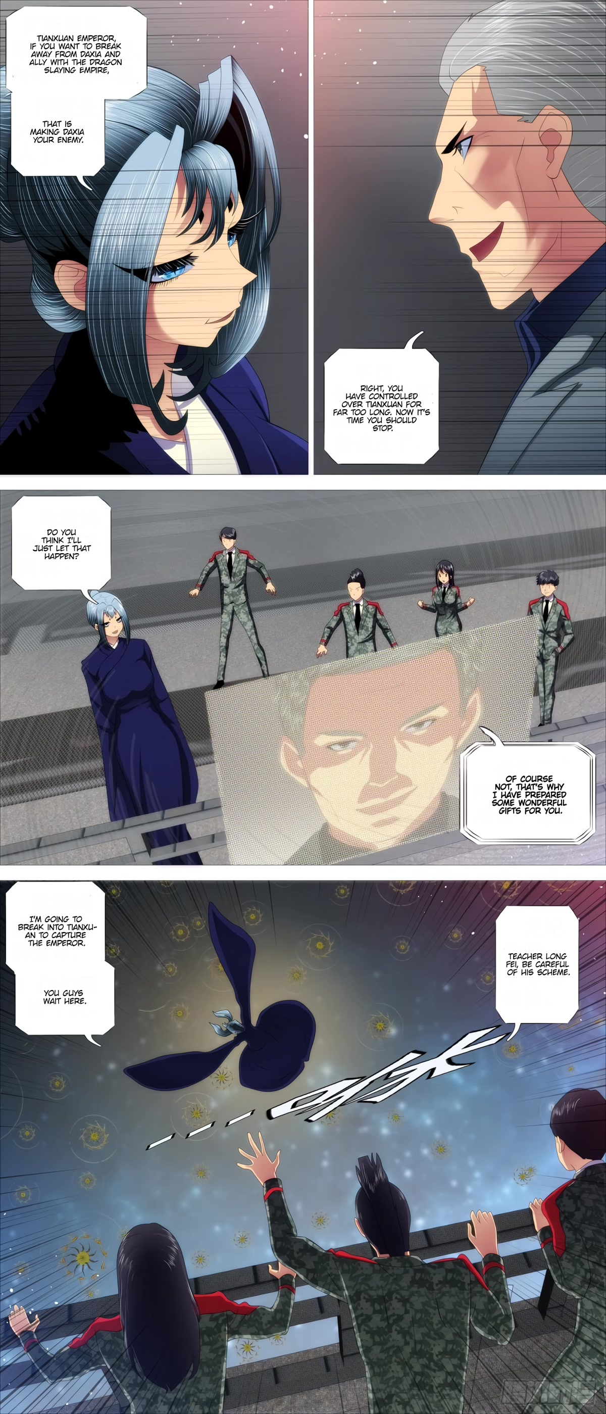 Iron Ladies Chapter 414 page 9 - Chapter 414: Lockage divine array