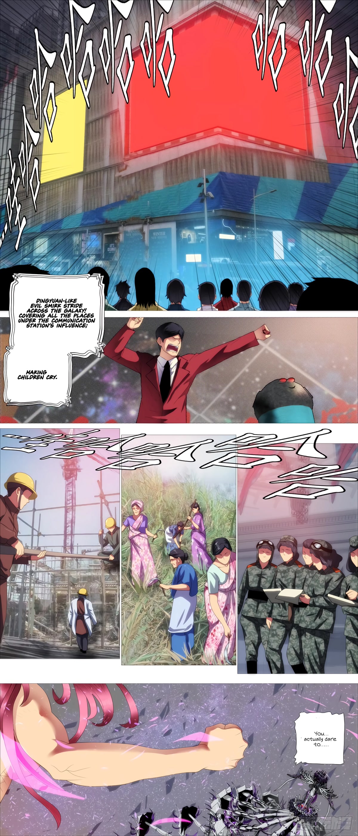 Iron Ladies Chapter 422 page 12 - Chapter 422: Blood-forged buddha