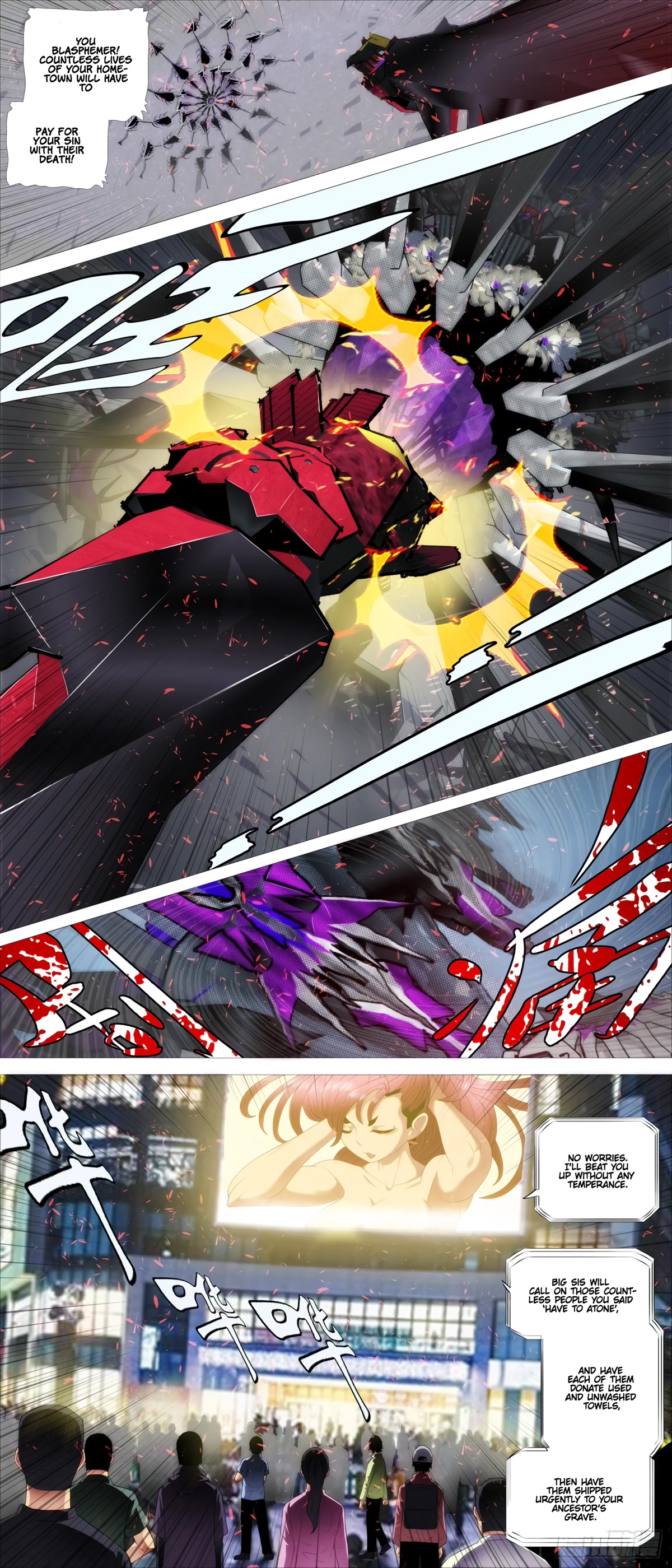 Iron Ladies Chapter 422 page 13 - Chapter 422: Blood-forged buddha