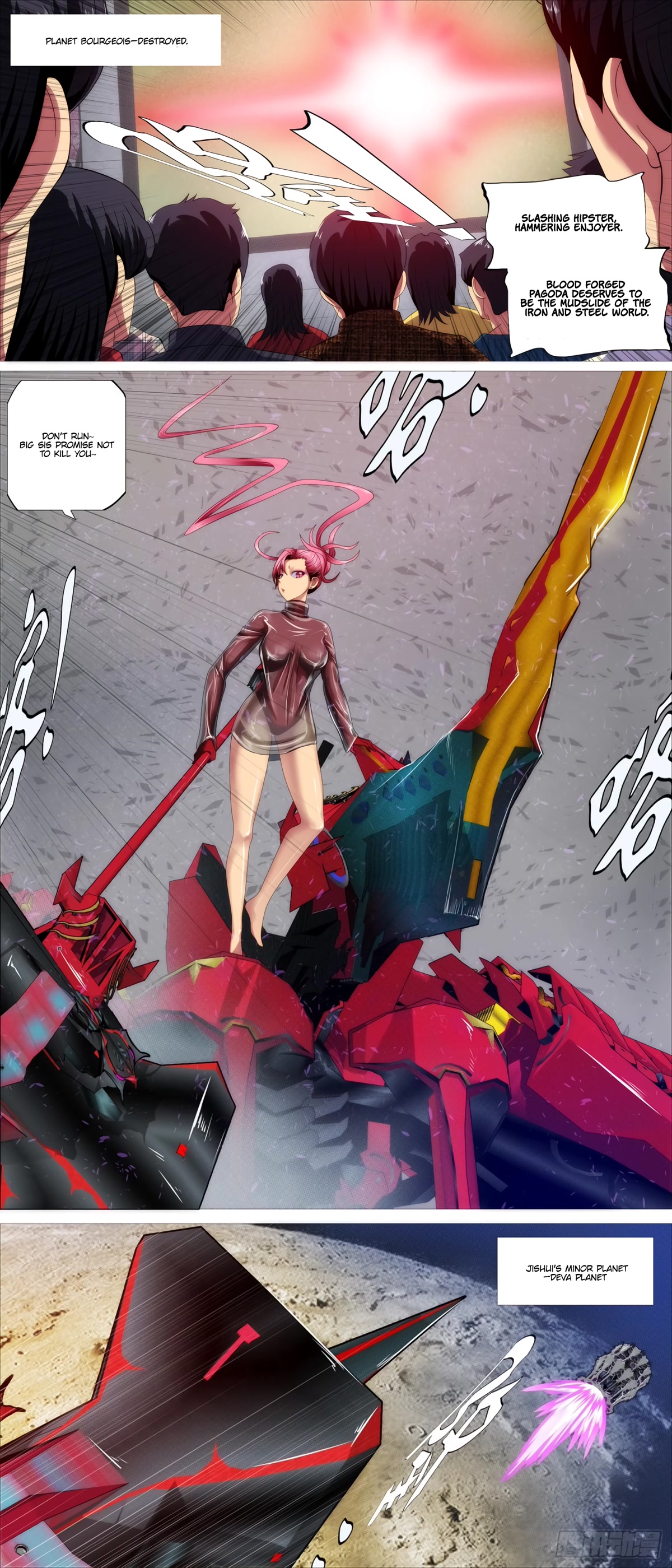 Iron Ladies Chapter 424 page 7 - Chapter 424: [Blood forged]’s meaning