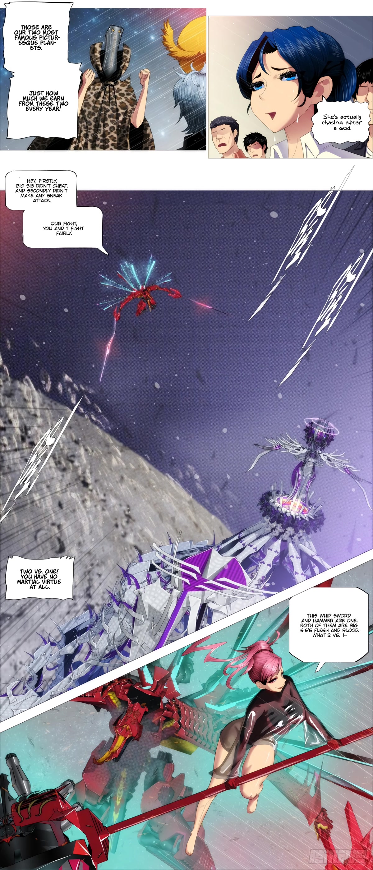 Iron Ladies Chapter 424 page 8 - Chapter 424: [Blood forged]’s meaning