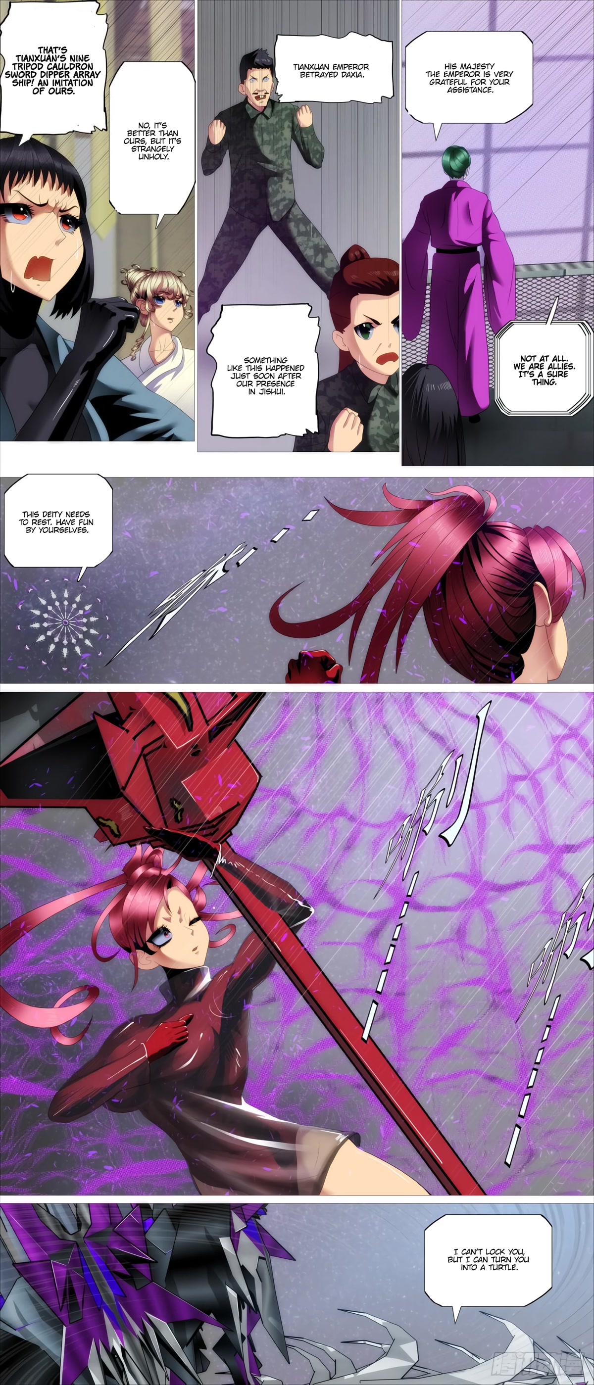 Iron Ladies Chapter 426 page 4 - Chapter 426: Heavenly law’s will